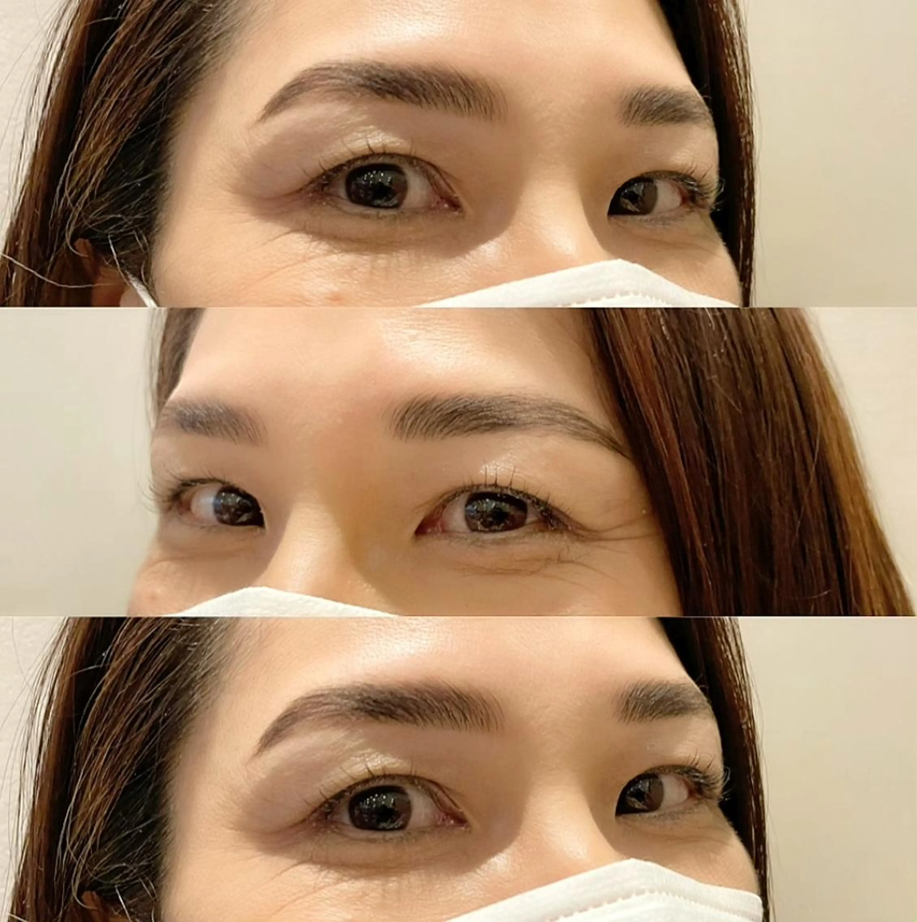 アイブロウ ハリウッドブロウリフト 大阪福島 韓国まつげ Sayaka🤍🐩のマツエク・マツパデザイン