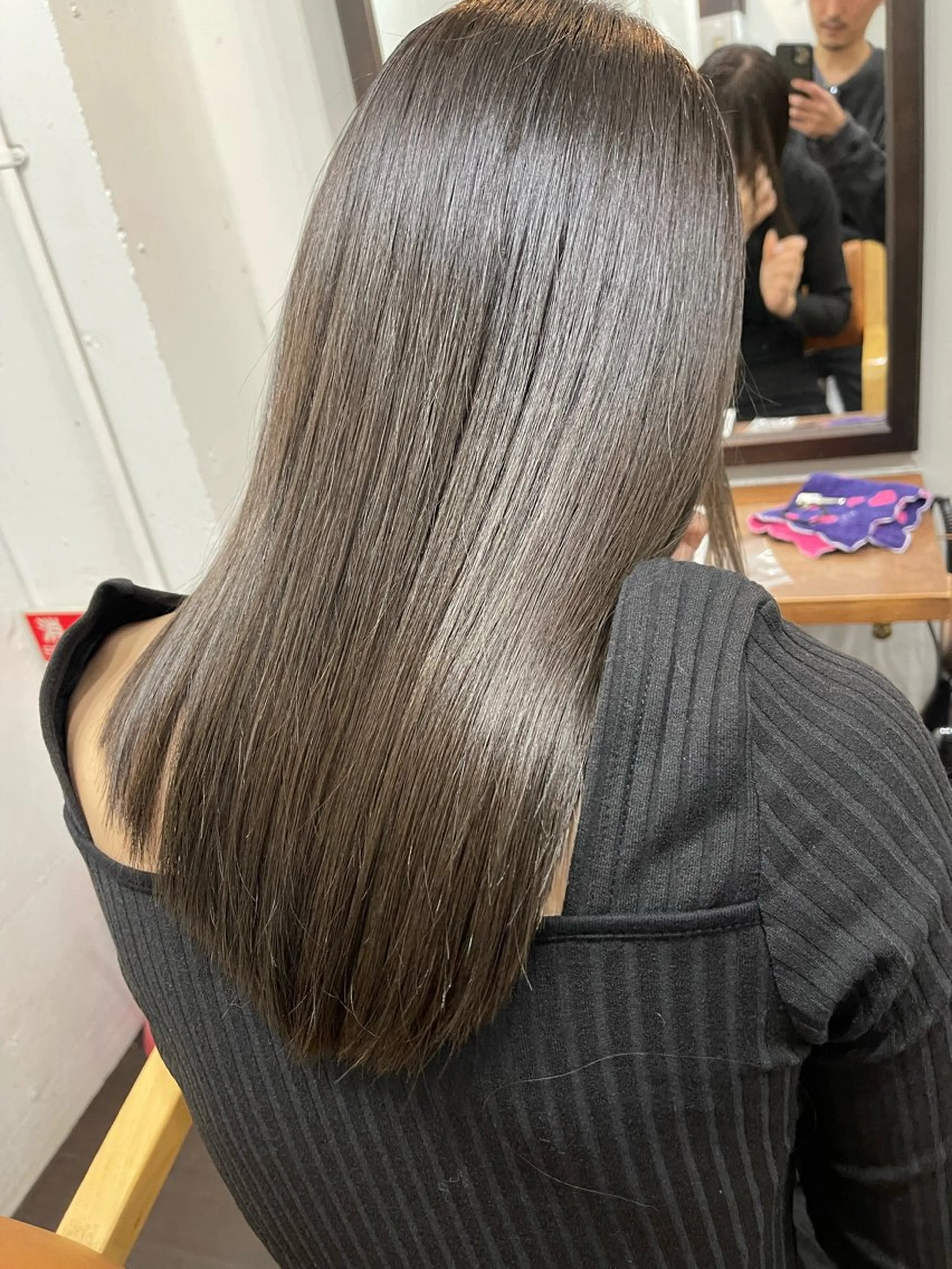 1番人気🍀カットカラー髪質改善トリートメントの写真