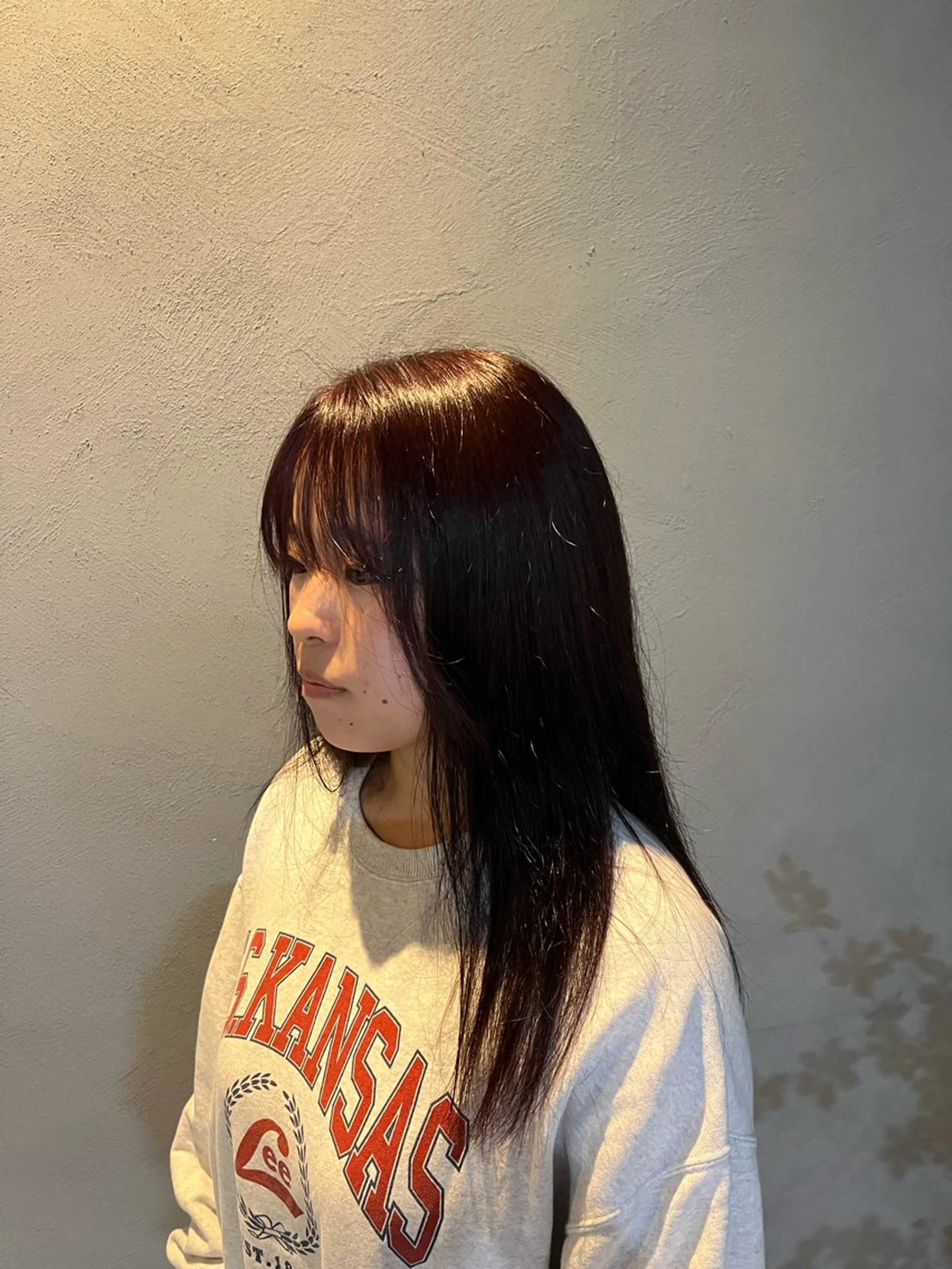 カラー ヘアカラー yuto /ブリーチ /艶カラー/縮毛矯正のヘアスタイル