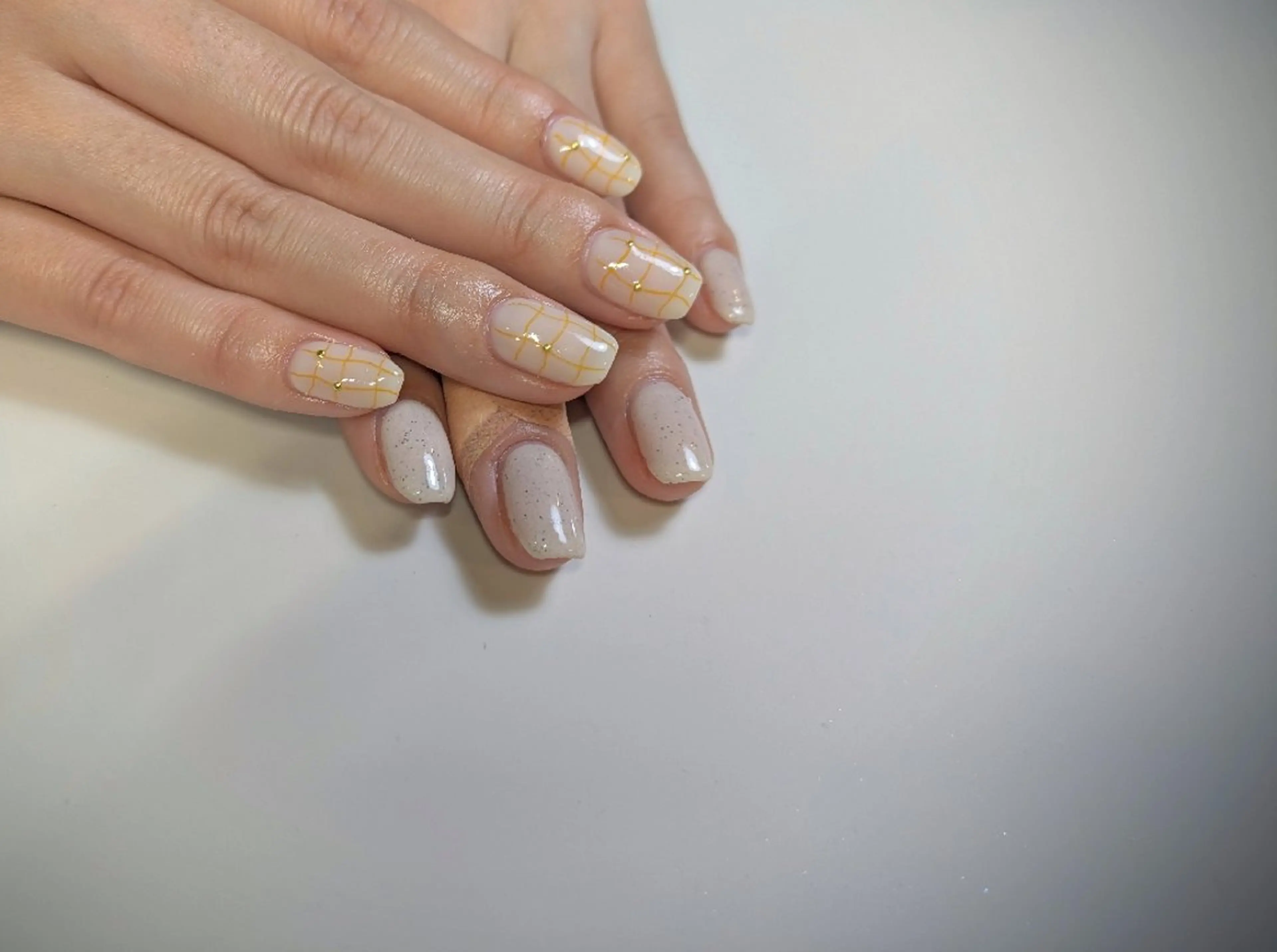 ネイル シンプルネイル LYLY ✾ai✾のネイルデザイン