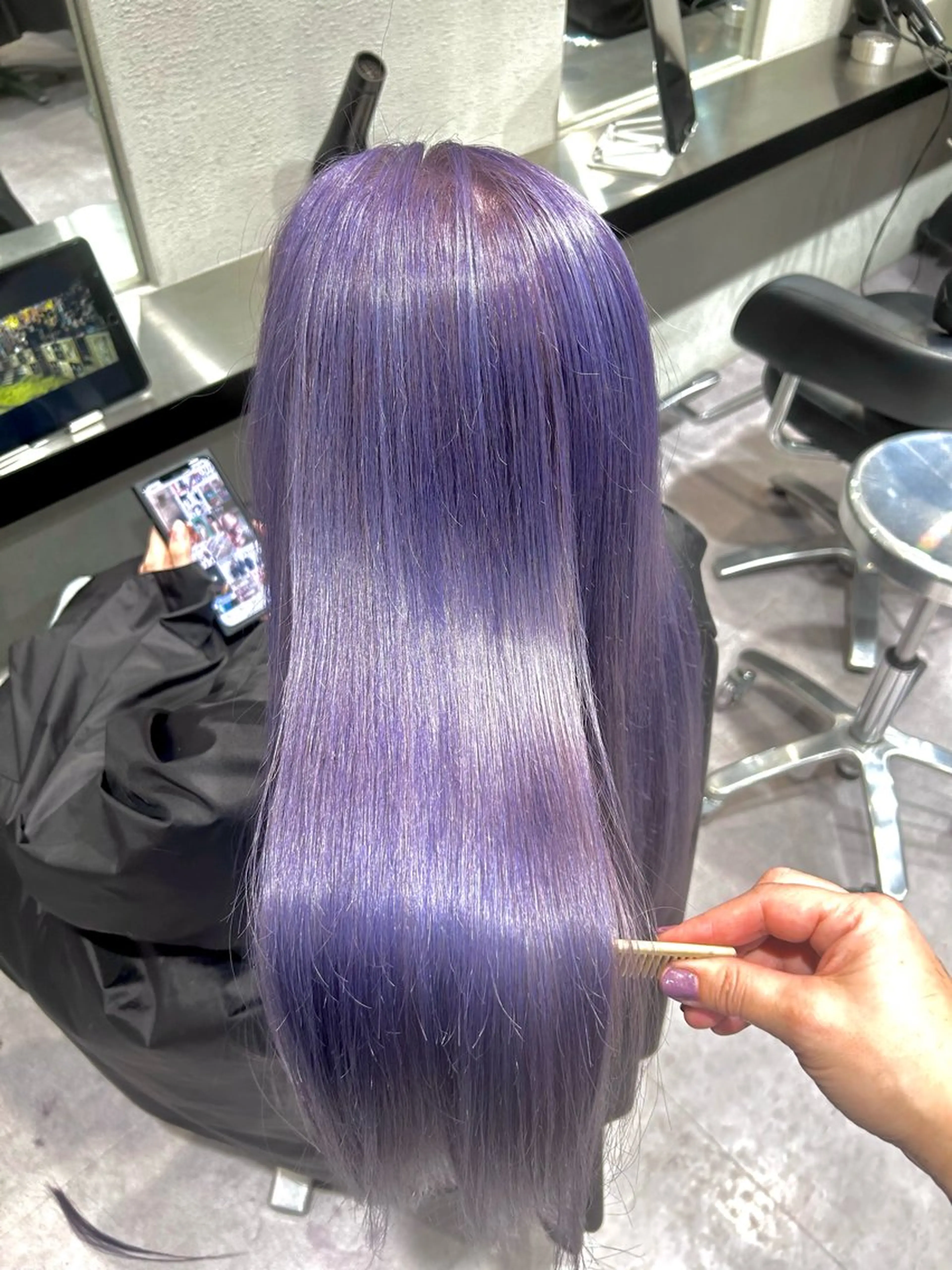 ロング カラー 🌈ウルトワ水素 髪質改善naru🌈のヘアスタイル