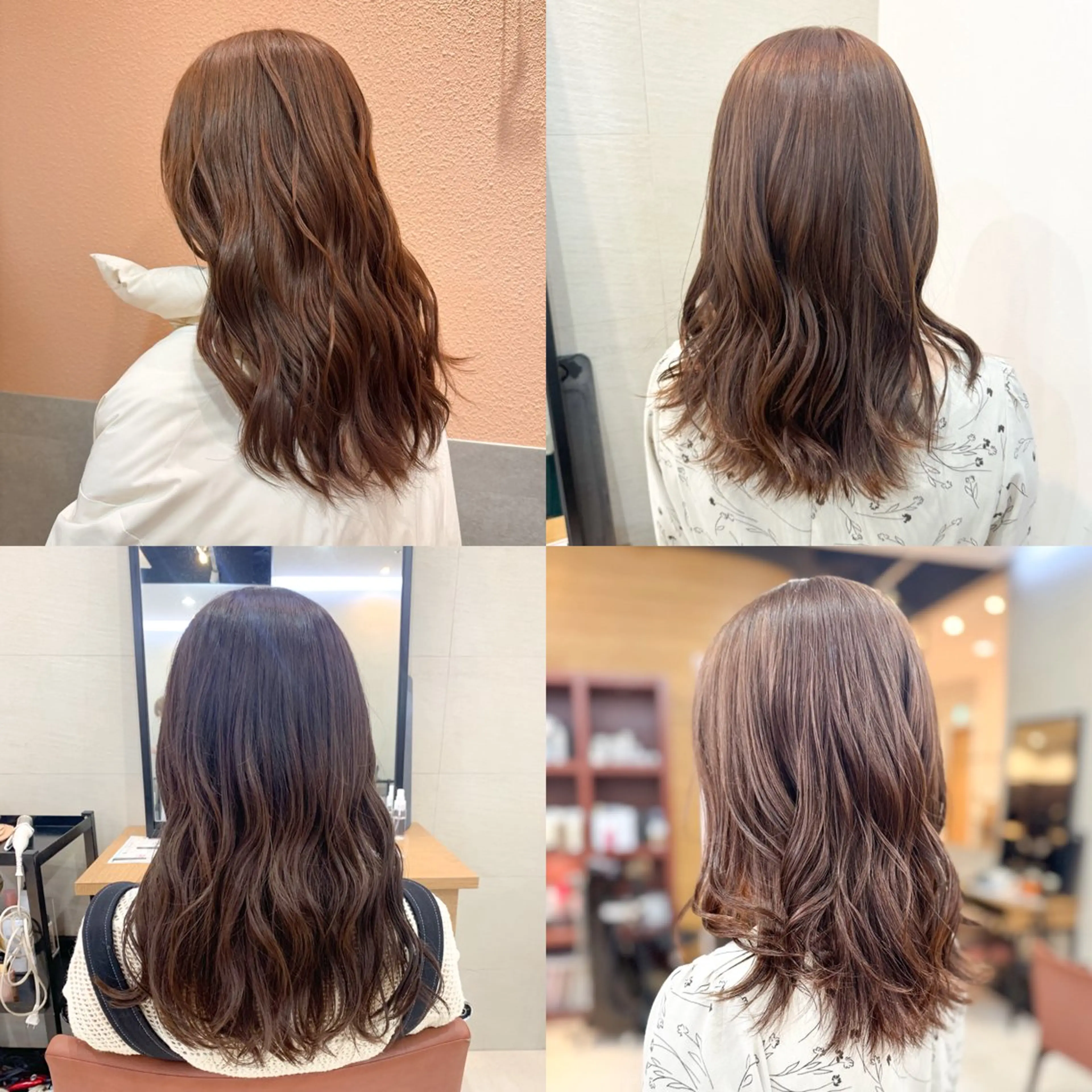 ミディアム 透明感カラー/レイ ヤー/Nana🌈のヘアスタイル