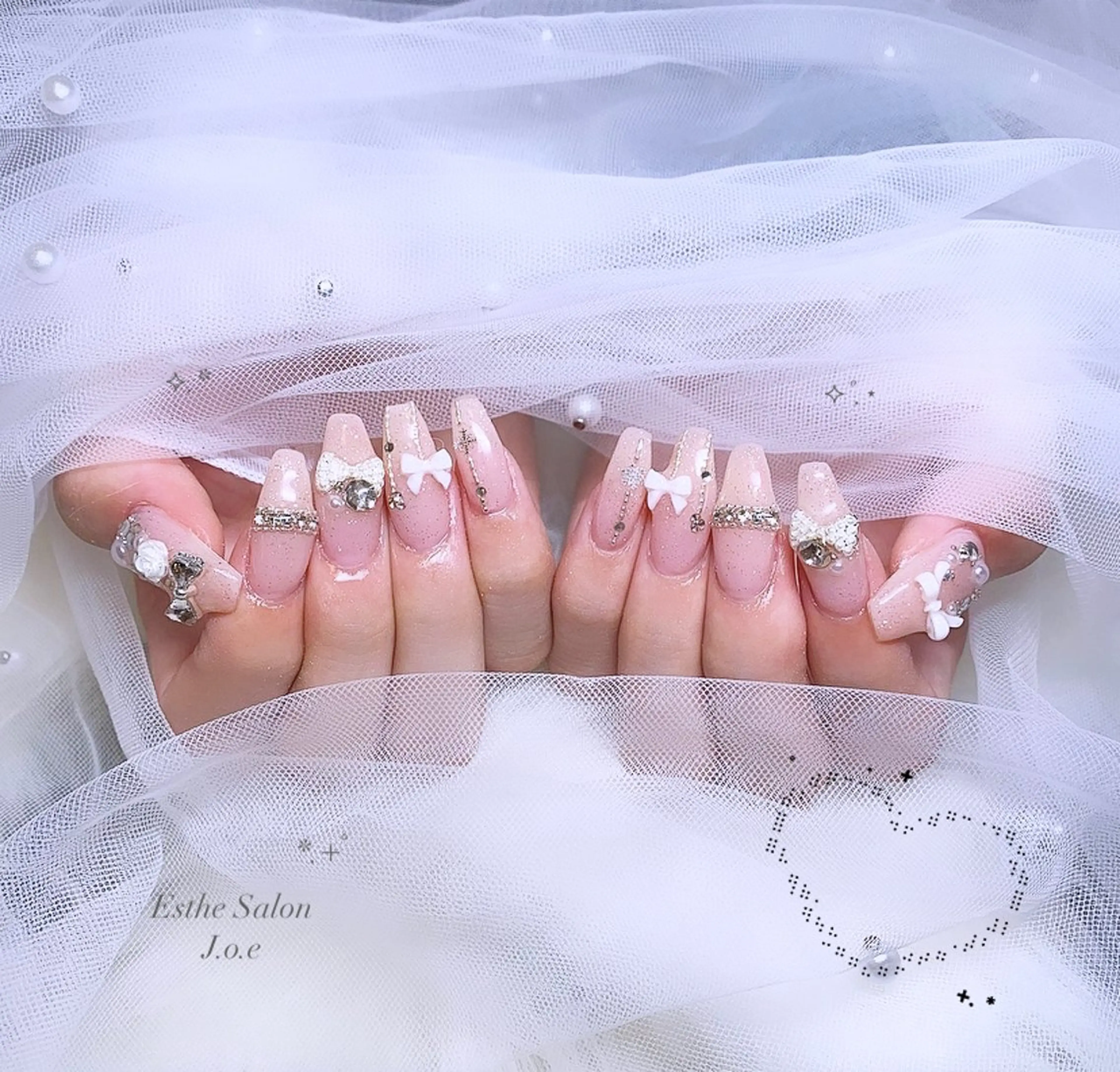 ネイル 冬ネイル クリスマス ハンドネイル 石堂 さくらのネイルデザイン