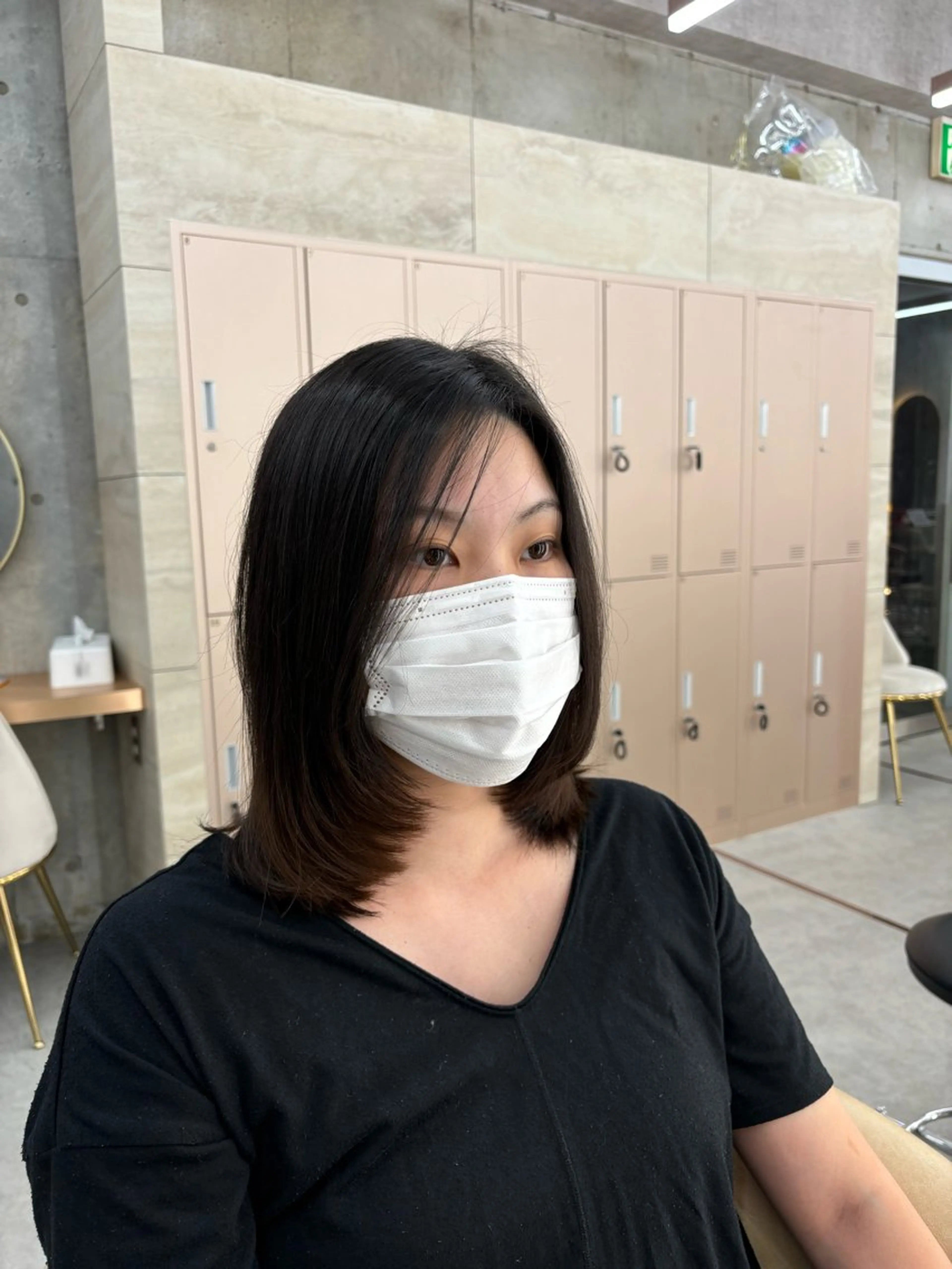 セミロング カット トリートメント 垢抜けトレンド レイヤー🩵廣戸楓のヘアスタイル