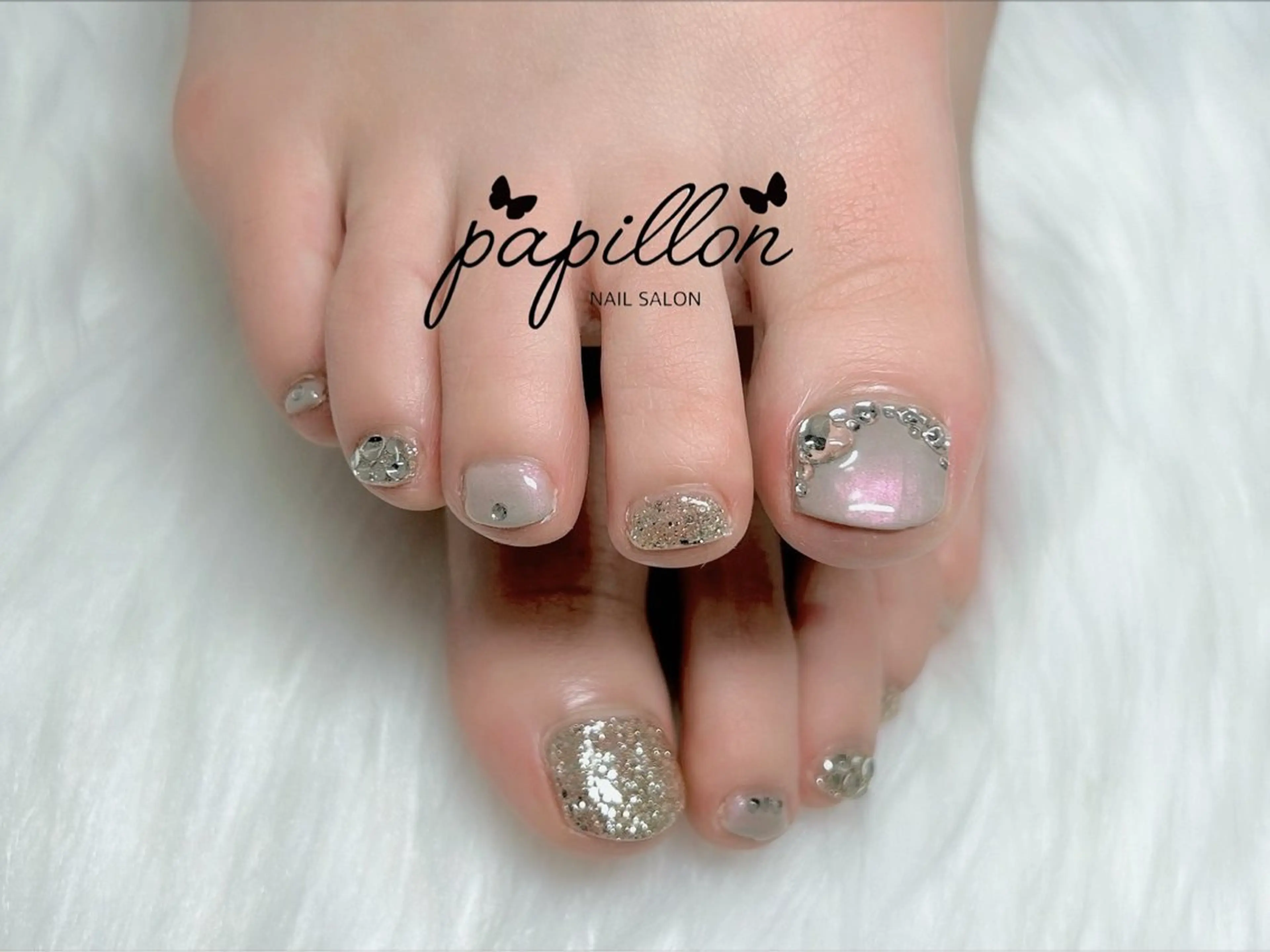 ネイル フットネイル NAILSALON　papillon所属・NAILSALON papillonのネイルデザイン