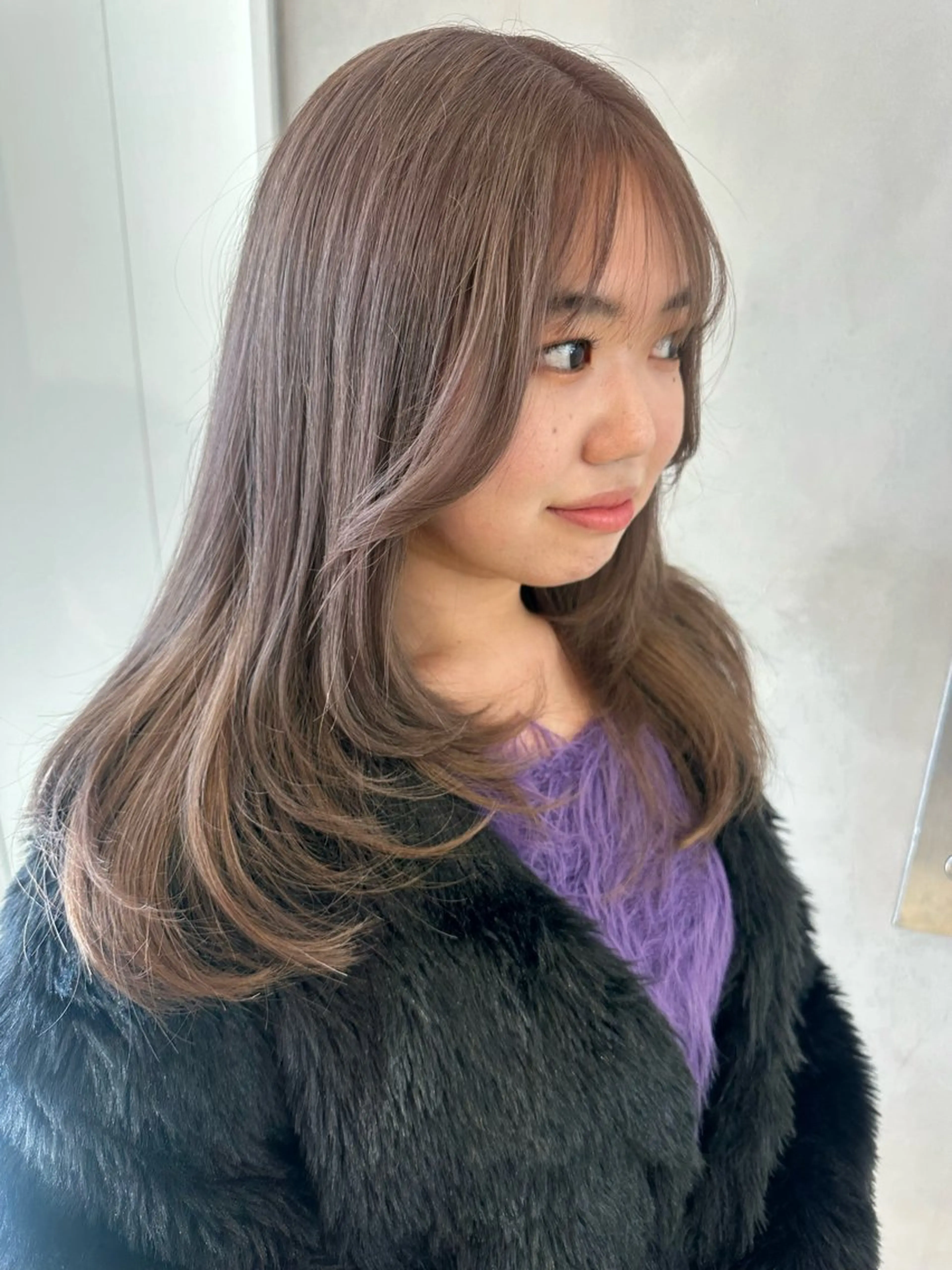 ロング カット ヘアカラー トリートメント 🎀韓国/髪質改善 長野美和🎀のヘアスタイル