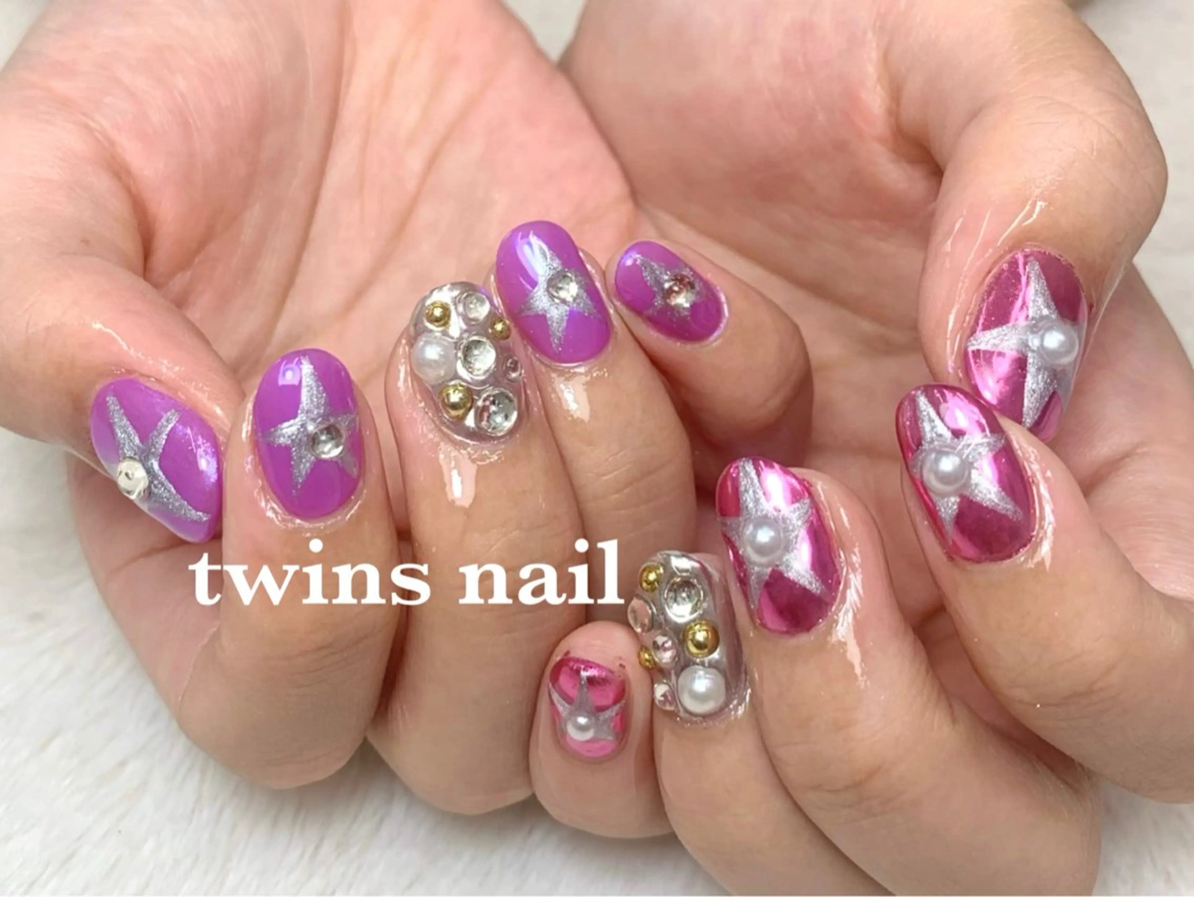 メンズ ネイル 拝島ネイル twins nailのネイルデザイン