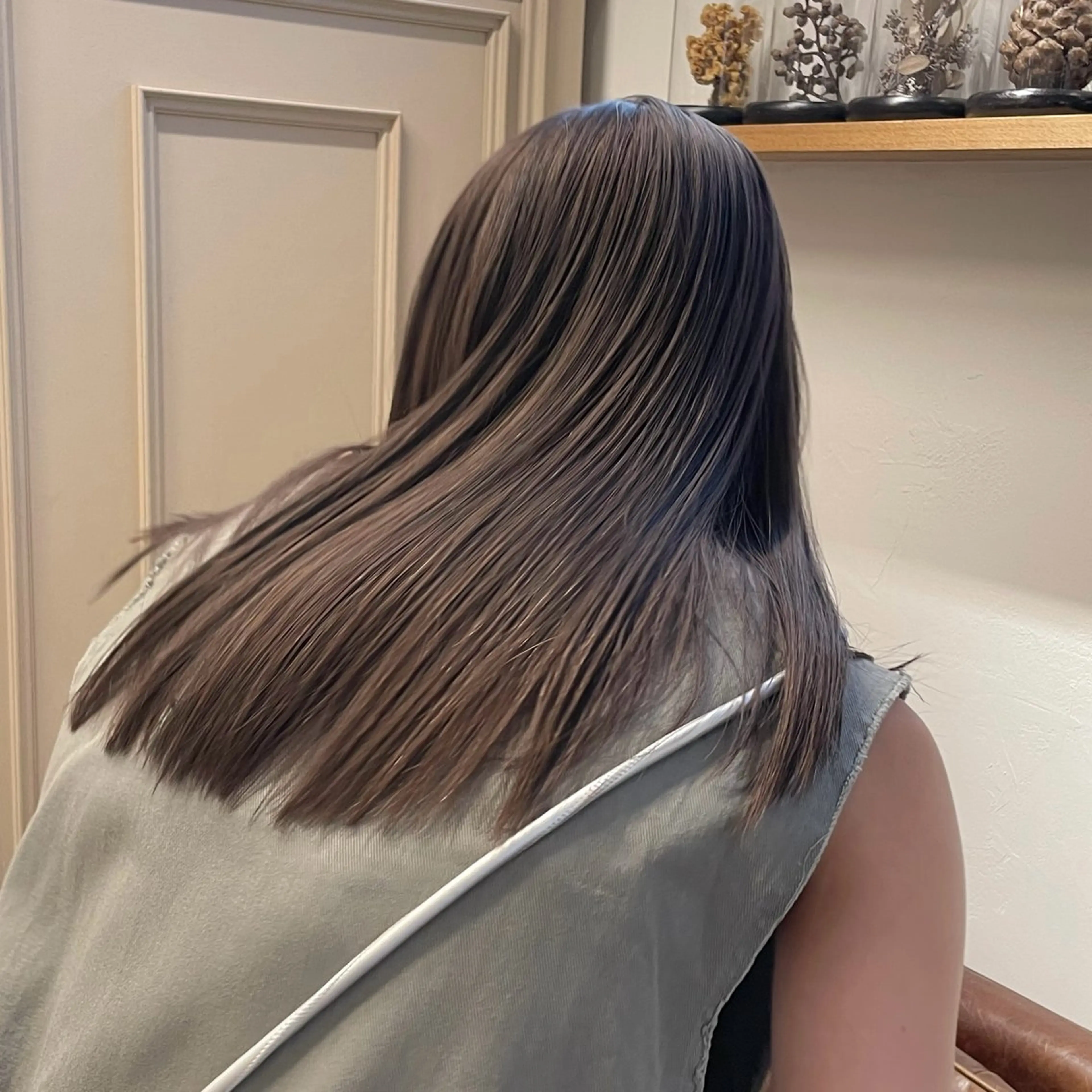 ロング カラー 艶カラー×似合わせ カットshihomiのヘアスタイル