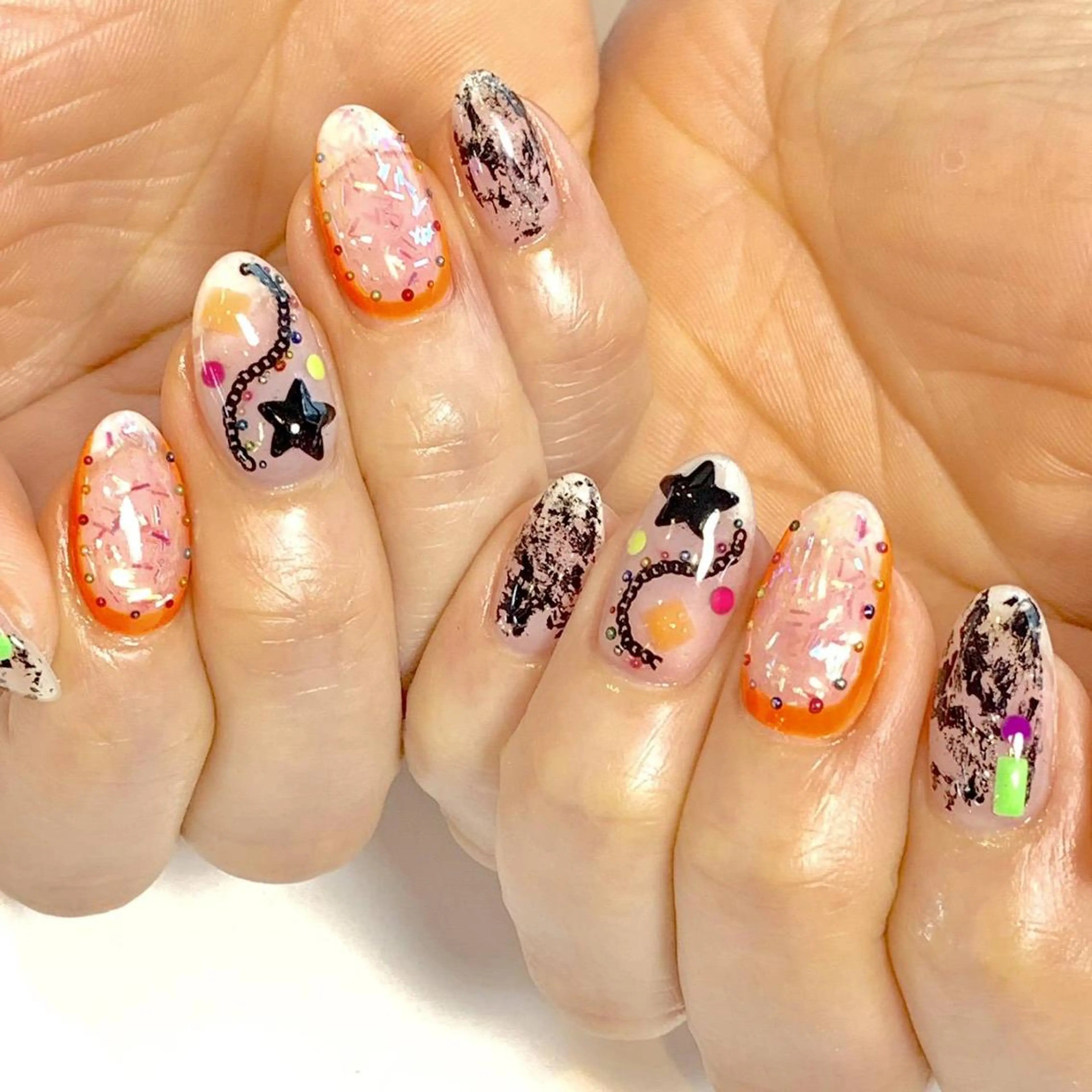 ネイル Menail 心斎橋 /南船場/miho☆のネイルデザイン