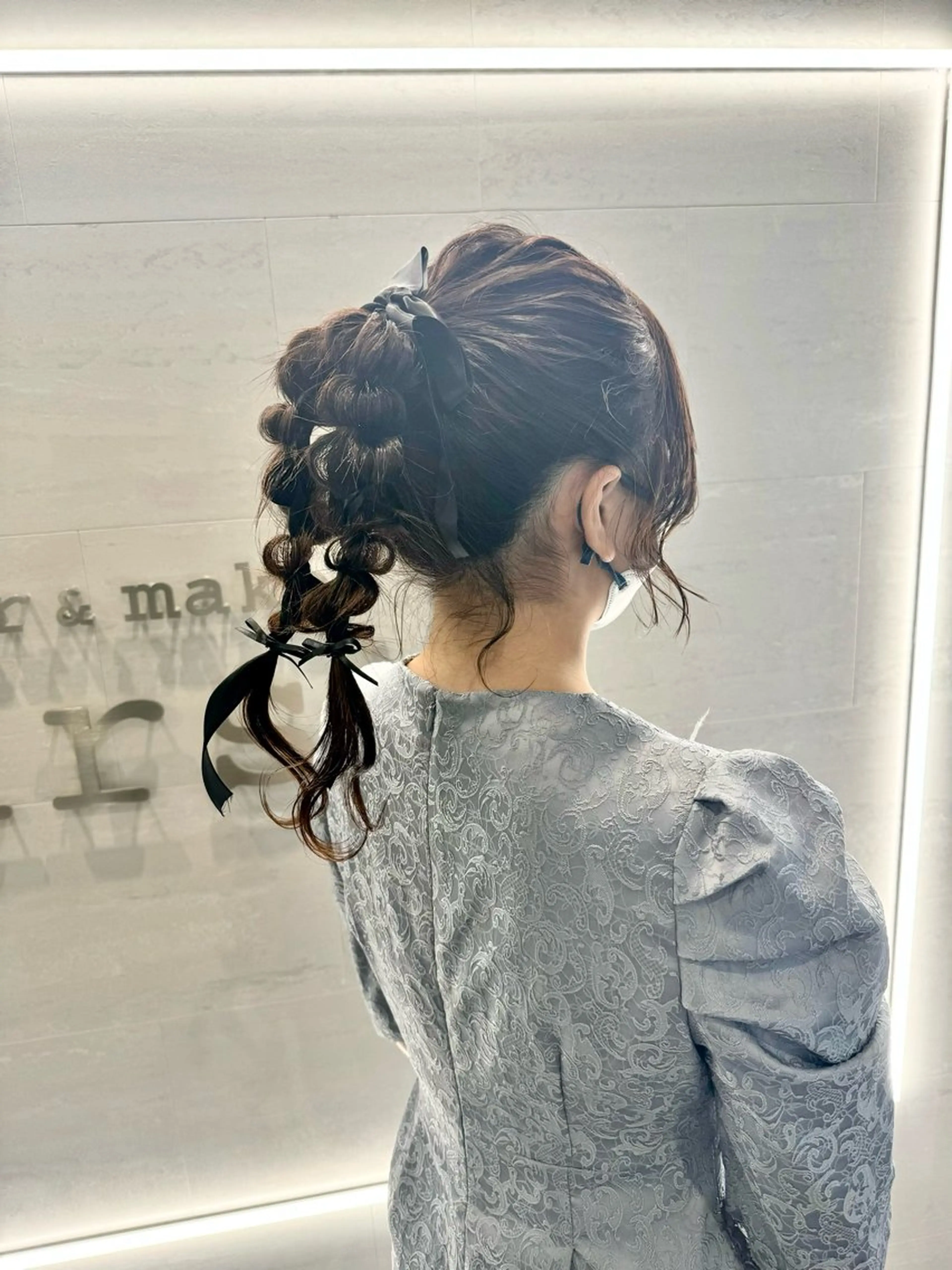 ヘアセットの写真