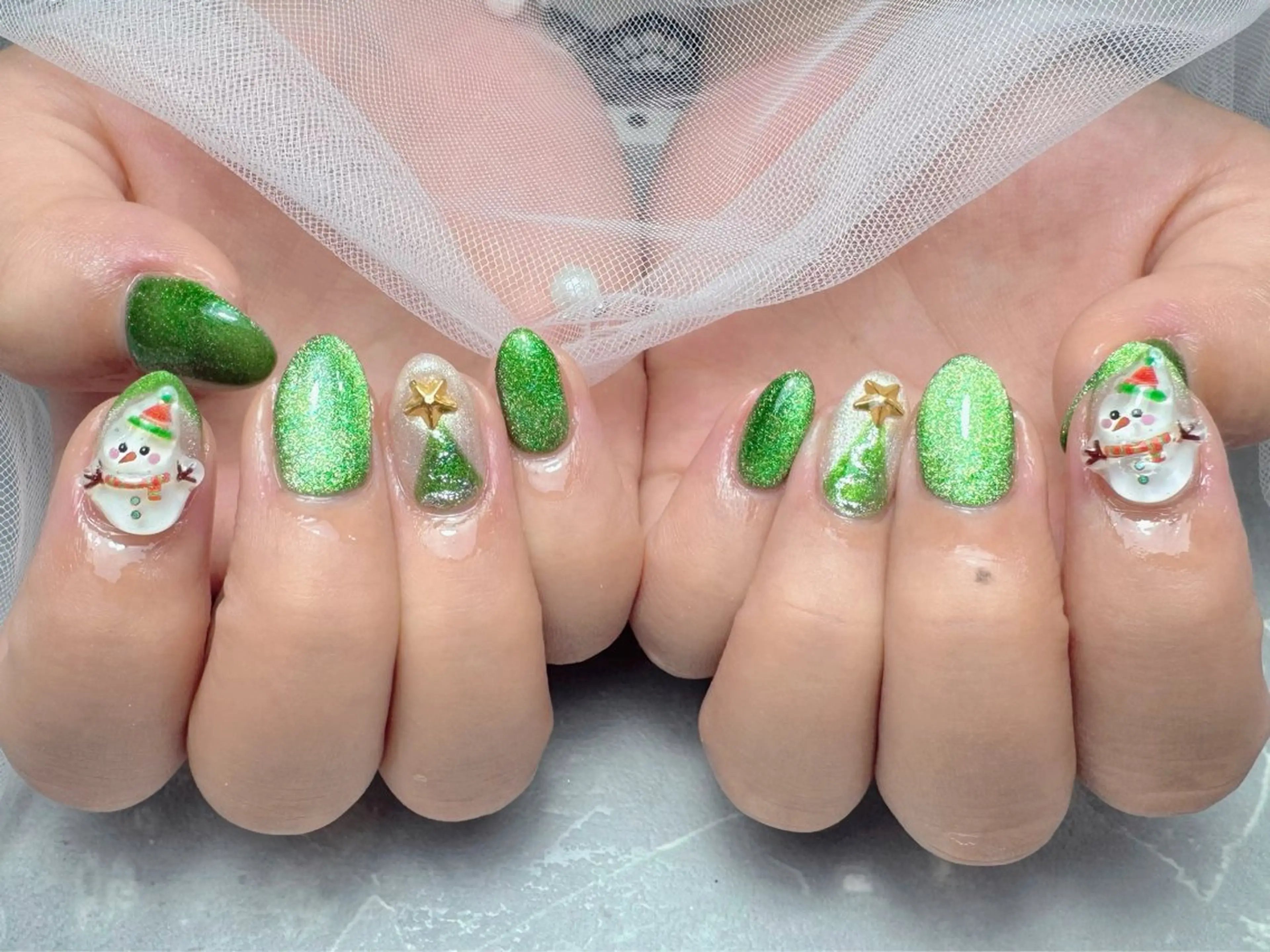 ネイル ハンドネイル マジックミラー所属・マジック ミラーのネイルデザイン