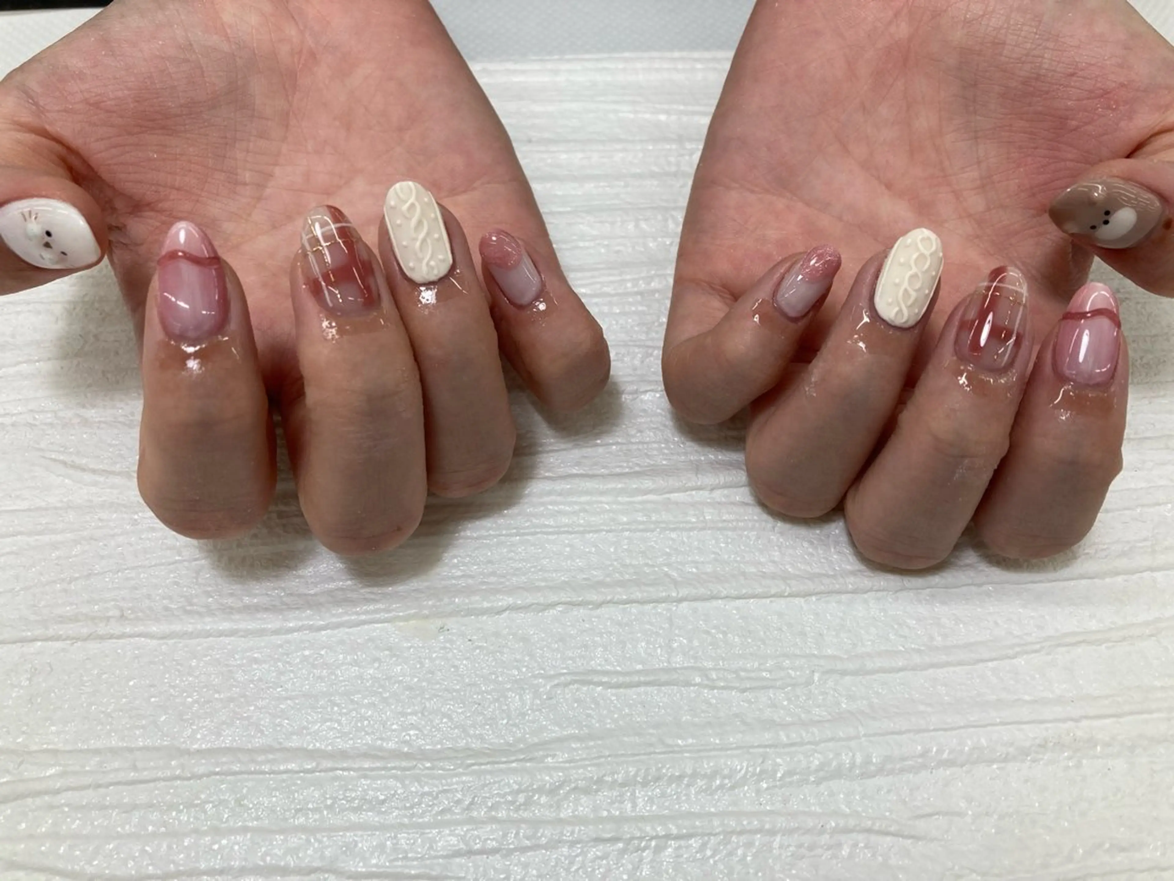 ネイル アートネイル 持ち込み MAXKELLY 大阪・梅田店所属・徳田 亜衣佳のネイルデザイン