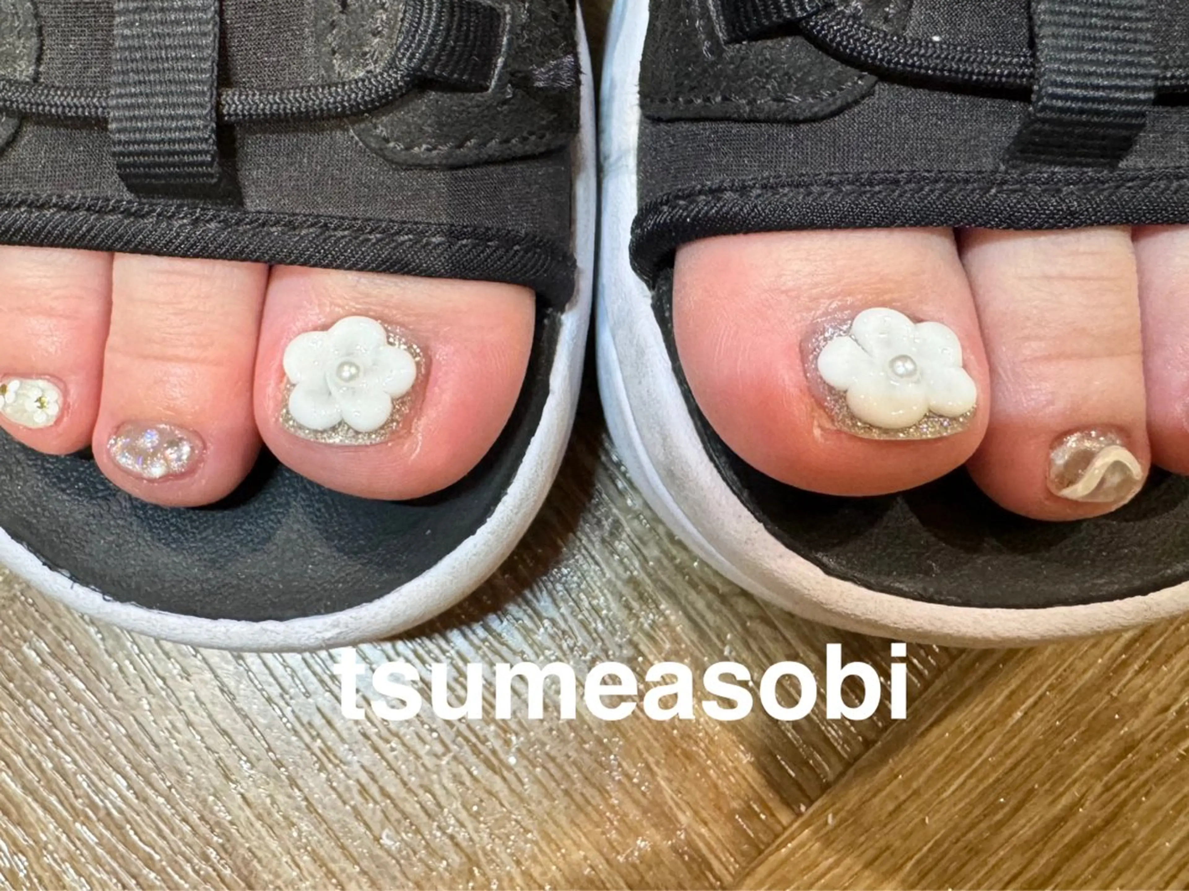 ネイル フットネイル tsumeasobi所属・tsumeasobi 🪬macoのネイルデザイン