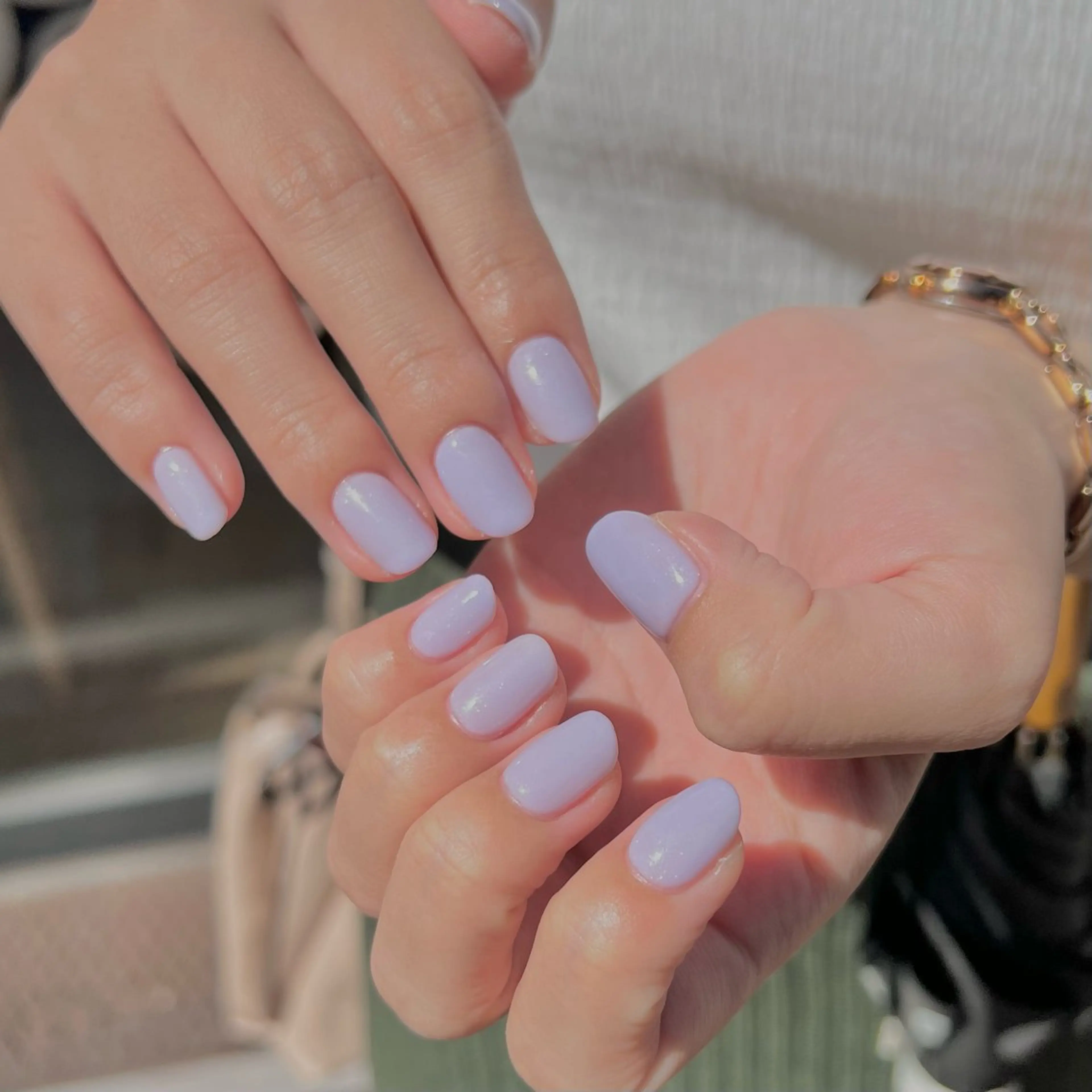 ネイル キラキラネイル ラメ(グリッター) パステルネイル ハンドネイル 🎀チーク/ちゅるん 🫧chisa🎀のネイルデザイン