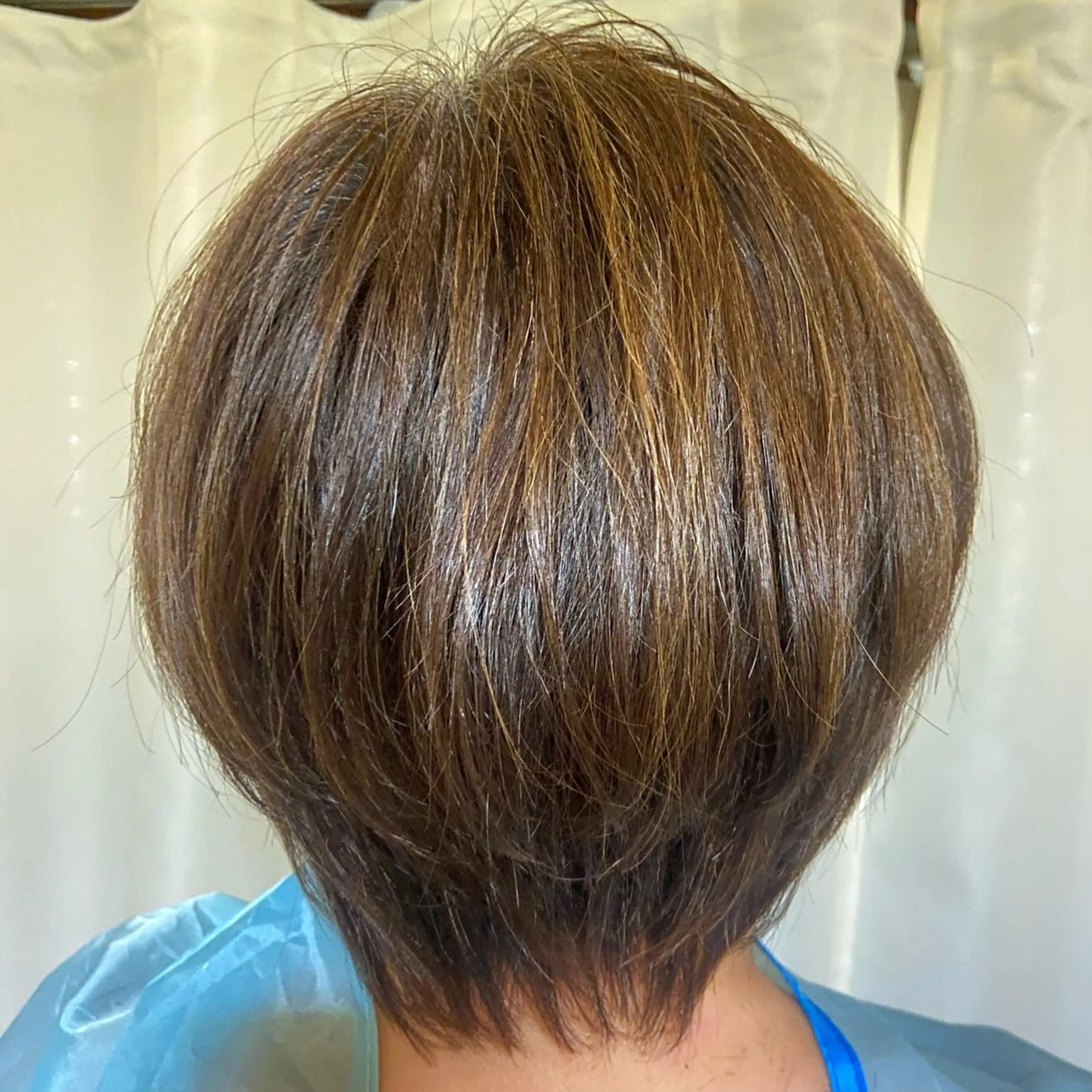 ショート 丸みショート ショートヘア 🎀透明感カラー 🐈ナズナのヘアスタイル