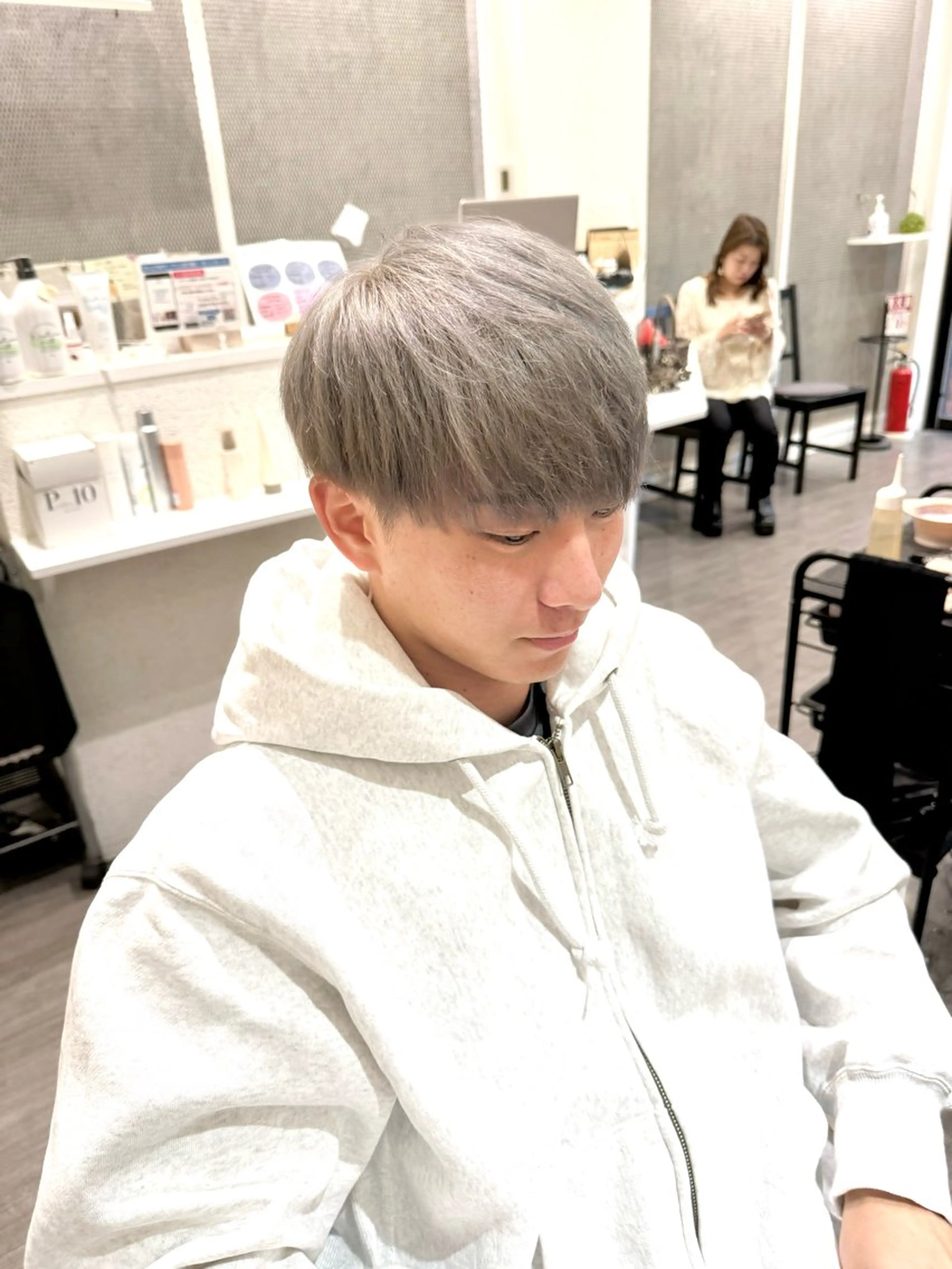 ショート カラー メンズ ヘアカラー トリートメント cocotte 💟草間紫音💟のヘアスタイル