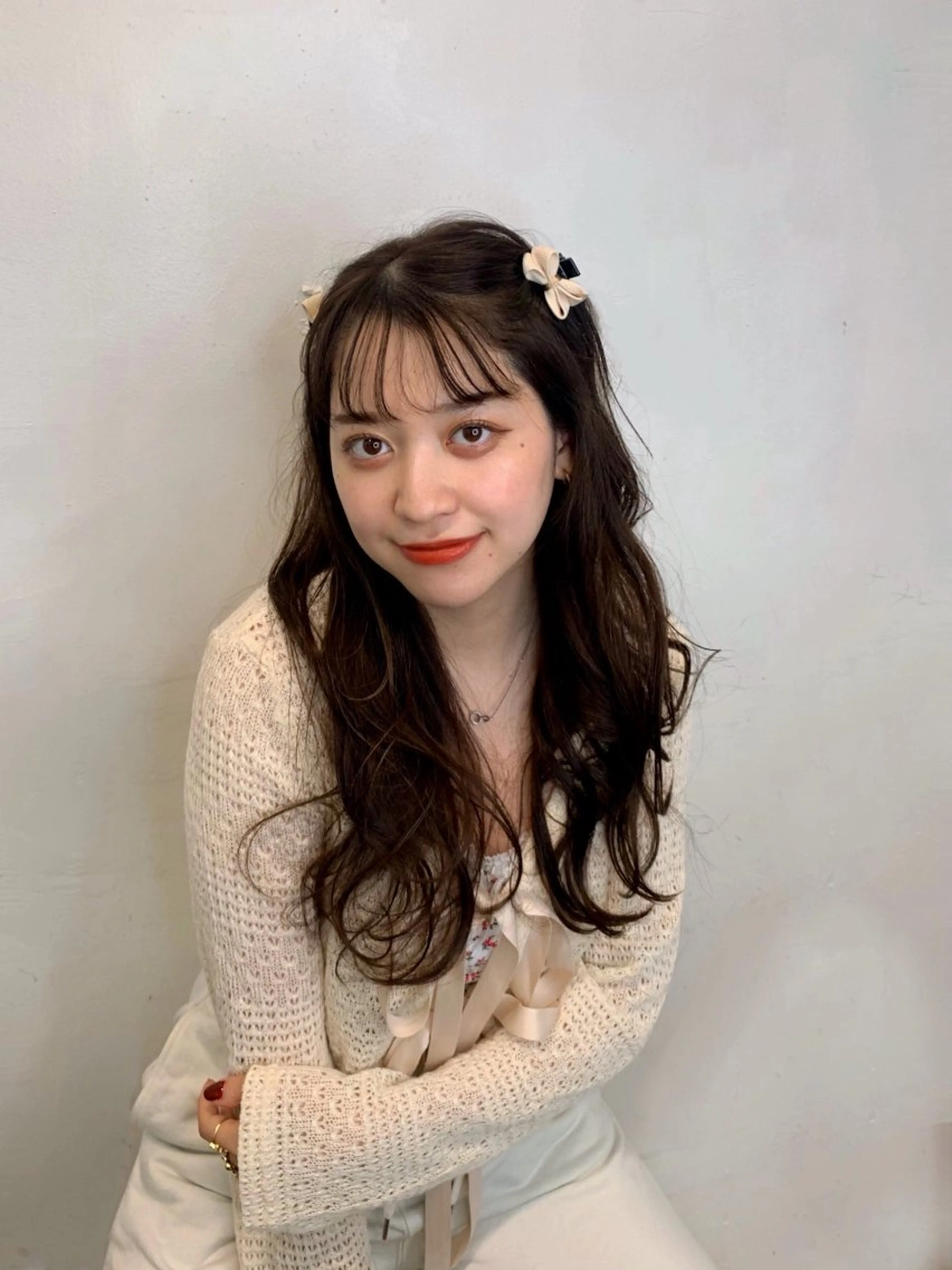 カラー ‎🤍 SAKURA‎🤍のヘアスタイル