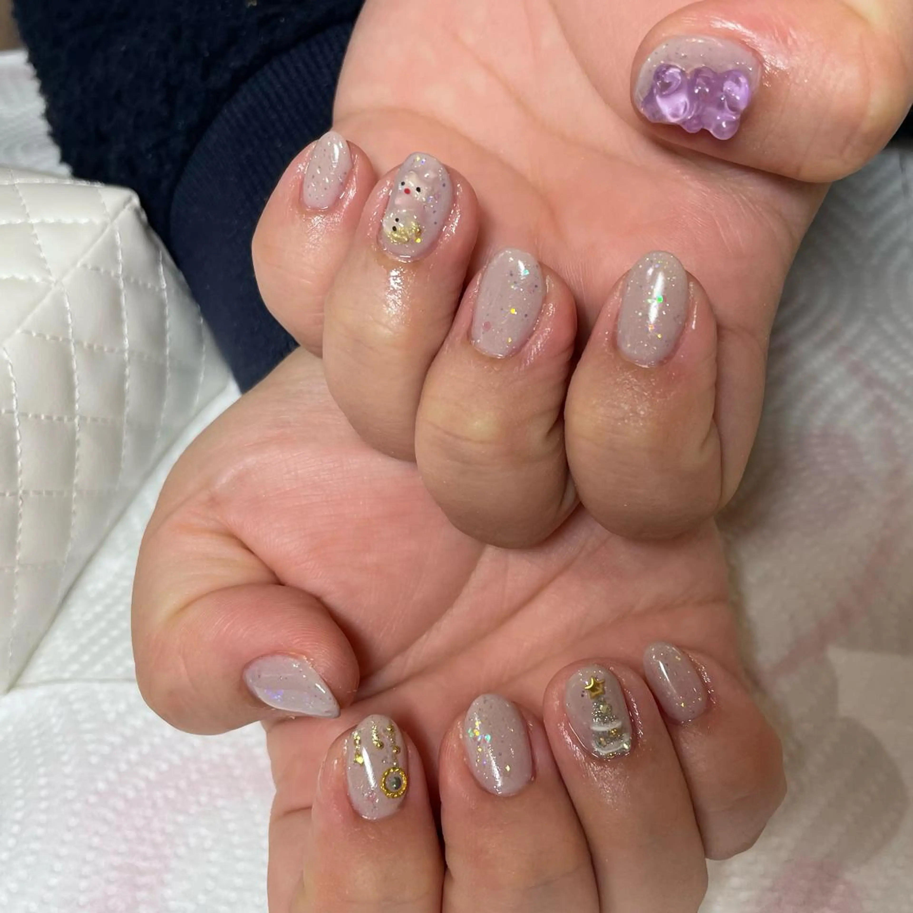 ネイル 冬ネイル クリスマス ハンドネイル Sunny.Roa fujiのネイルデザイン