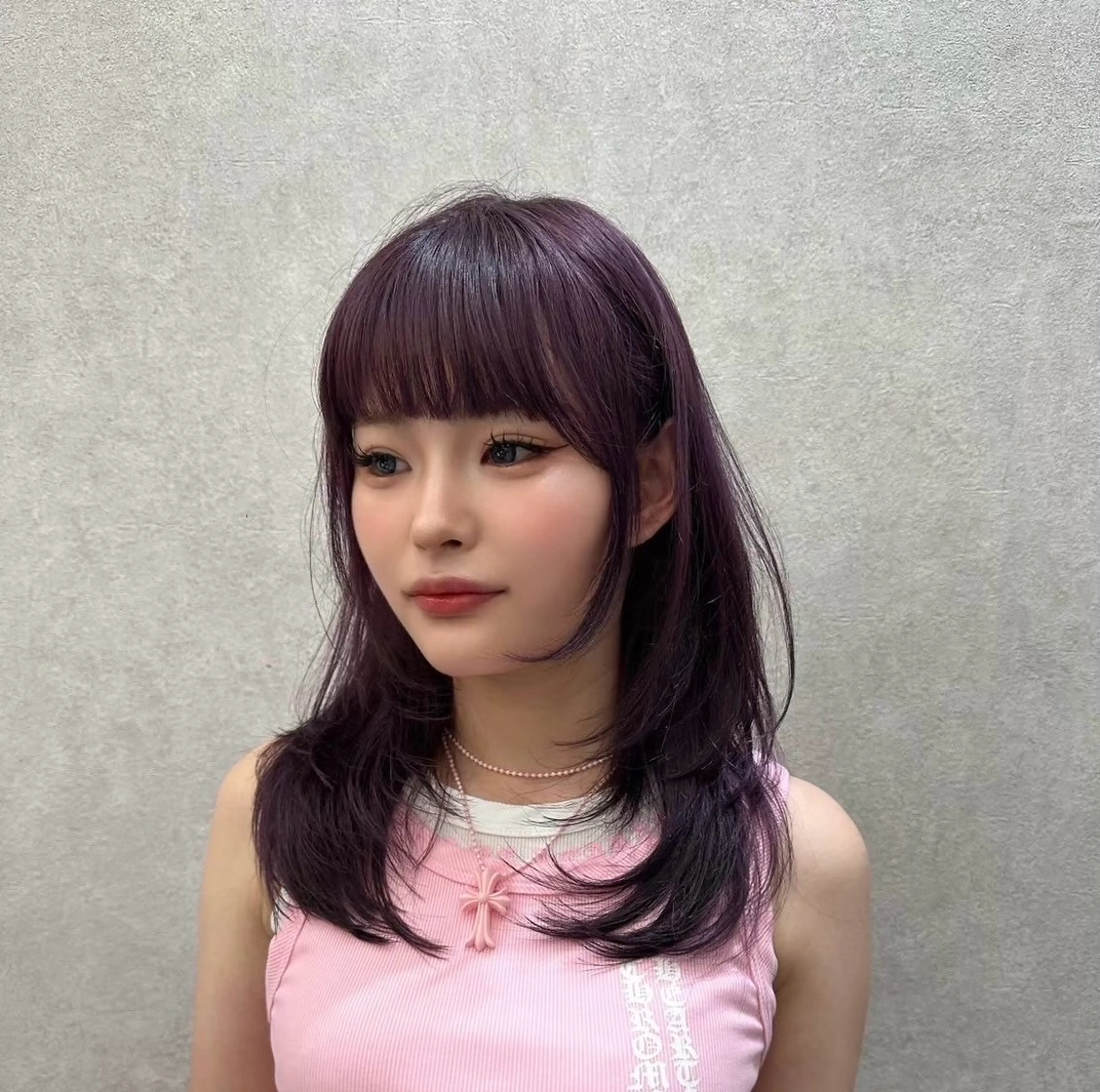 ロング レイヤーカット 🎀透明感ブラウ ンshizuka🎀のヘアスタイル