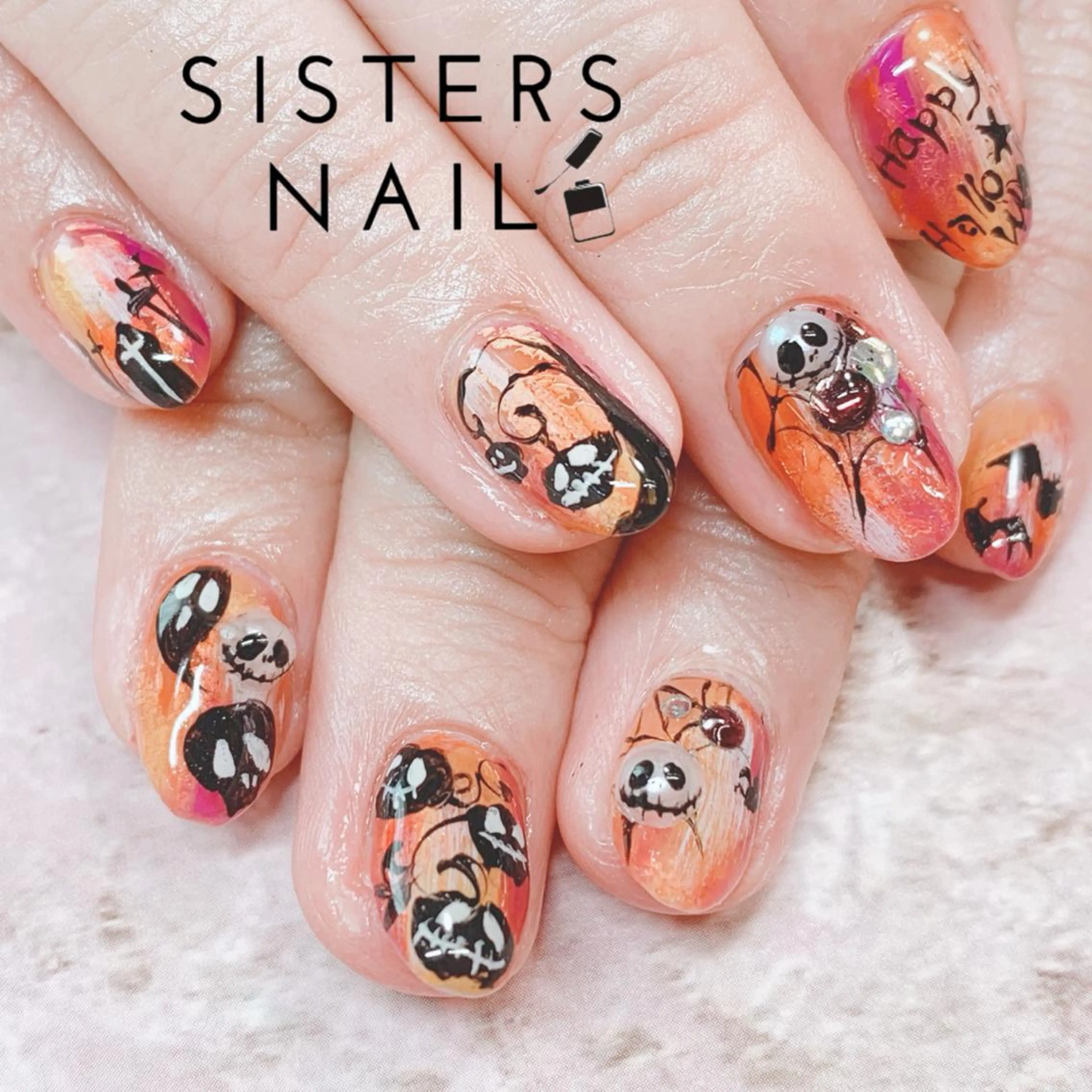 ネイル ハンドネイル ハンドケア sisters nail.fのネイルデザイン