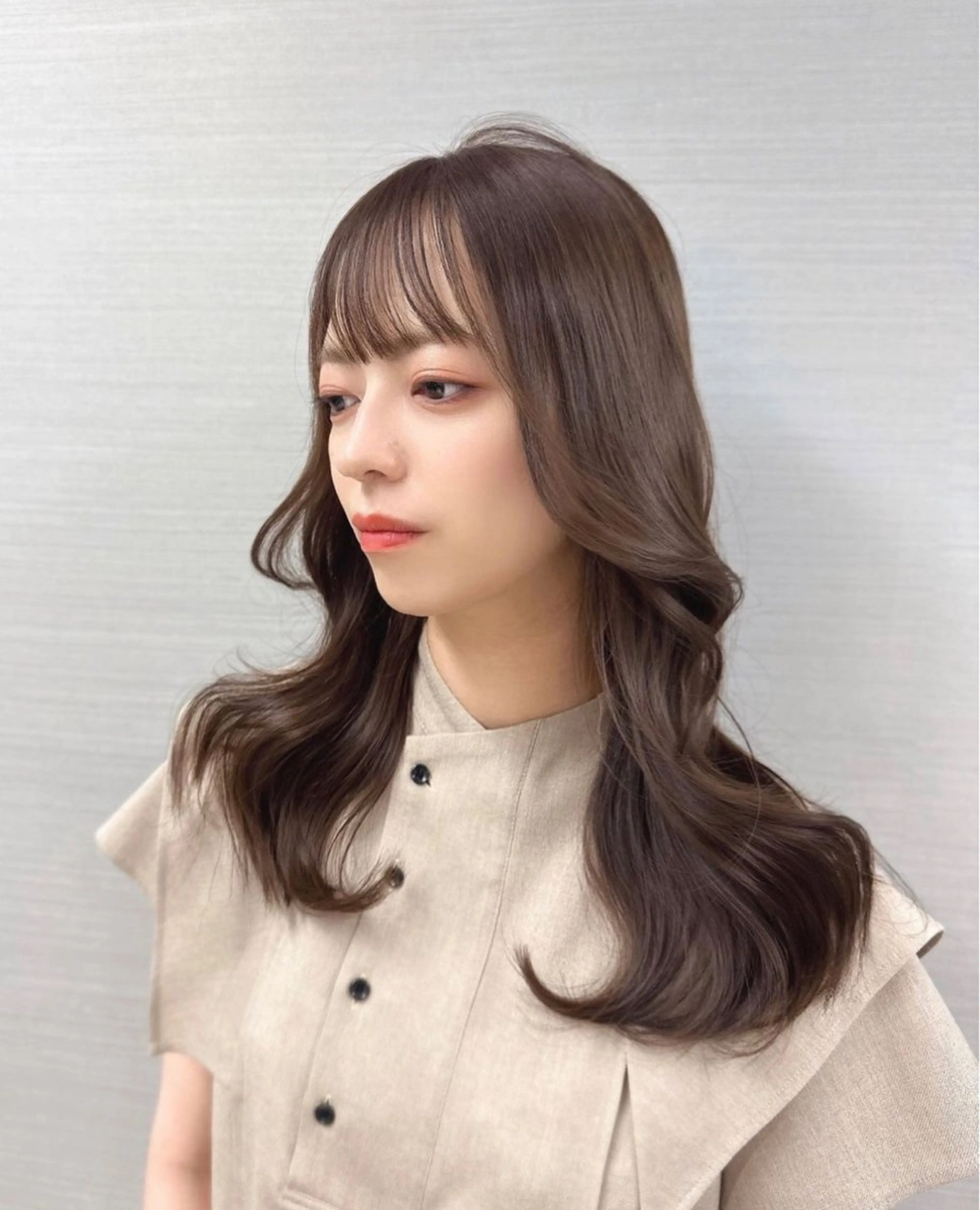 ミディアム カラー INTRO.by Fi-Ne所属・韓国ヘア 店長NEGIのヘアスタイル