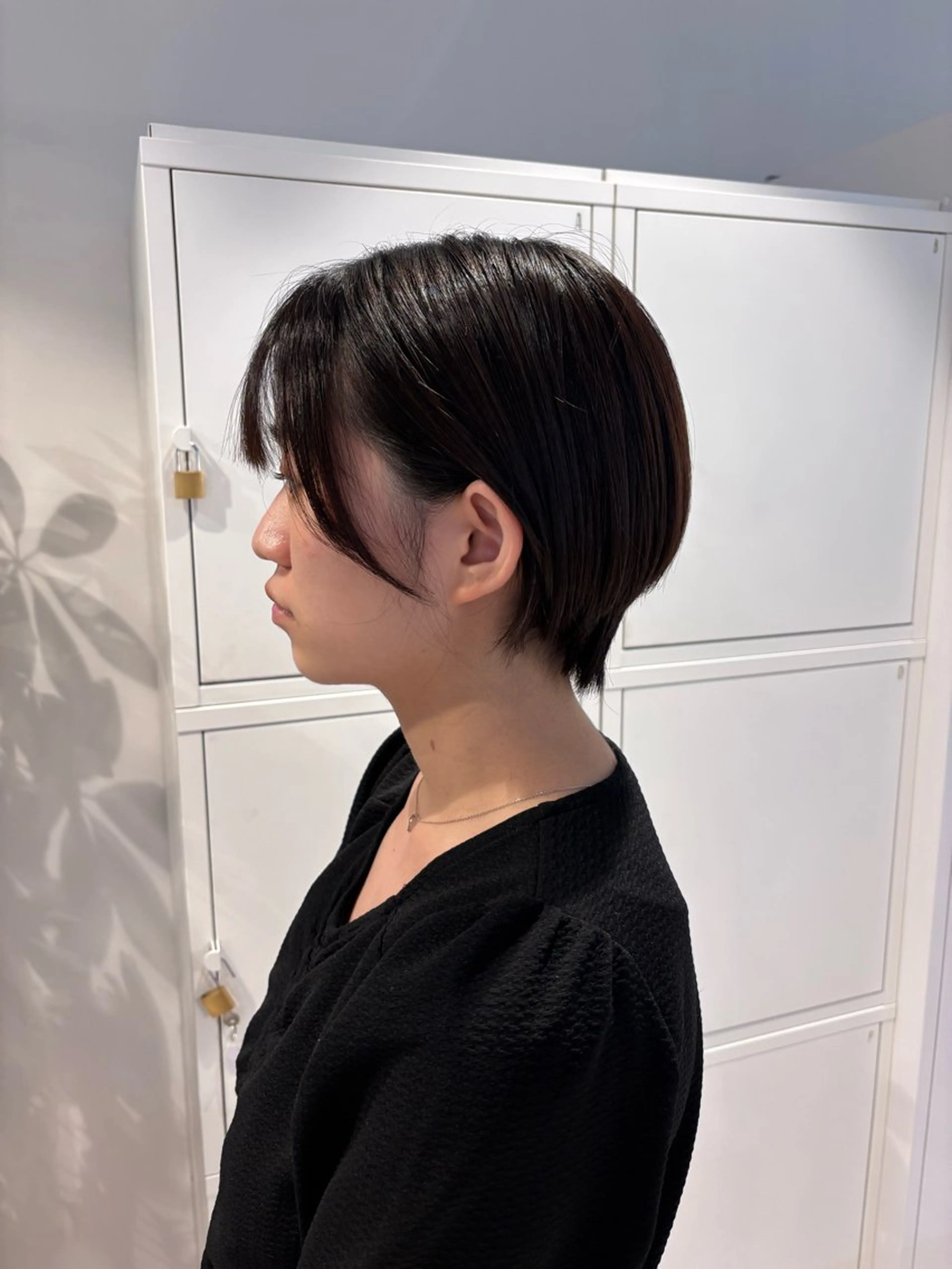 ショート ショートボブ ボブ ショートヘア 瀬戸 杏珠のヘアスタイル