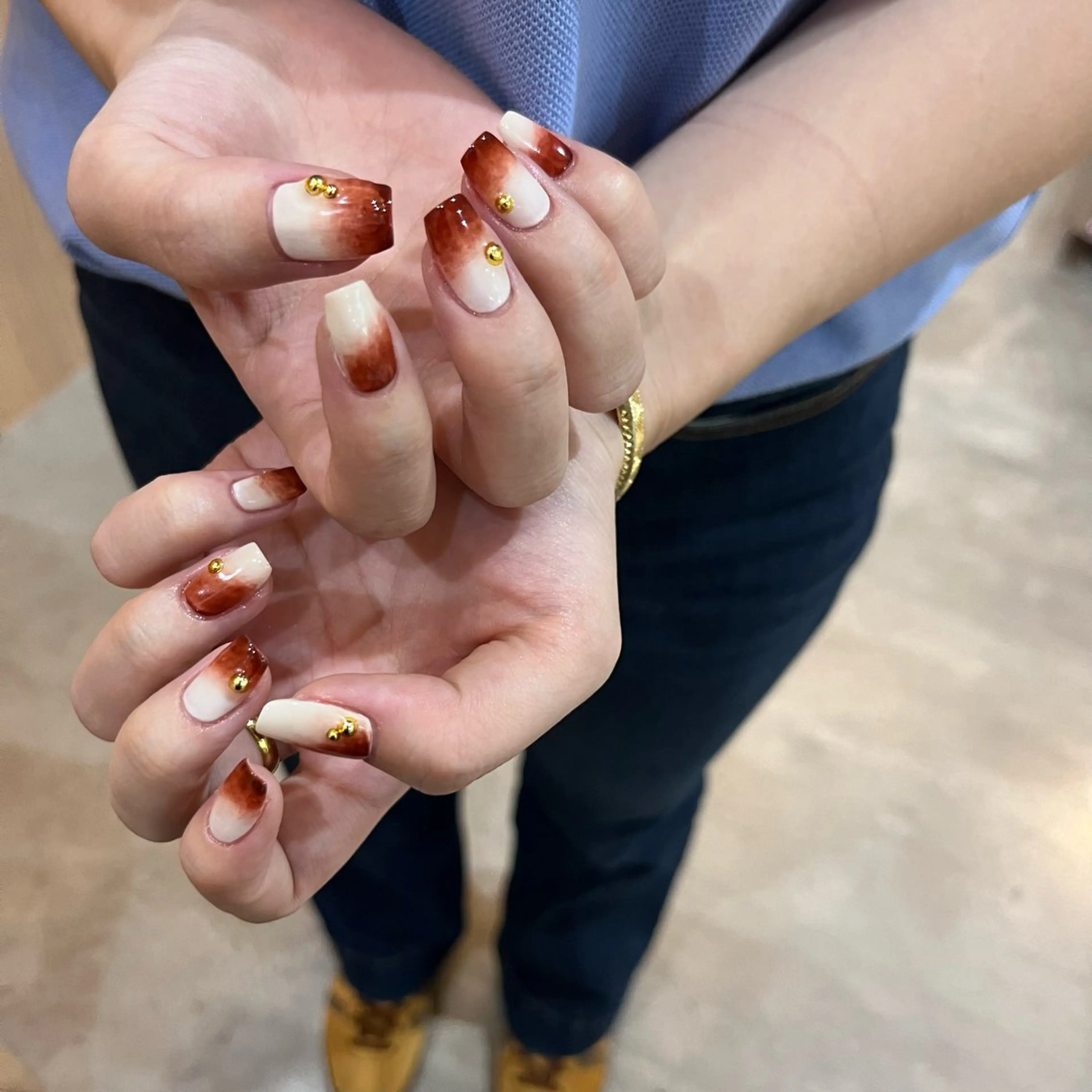 ネイル 井上 杏奈のネイルデザイン