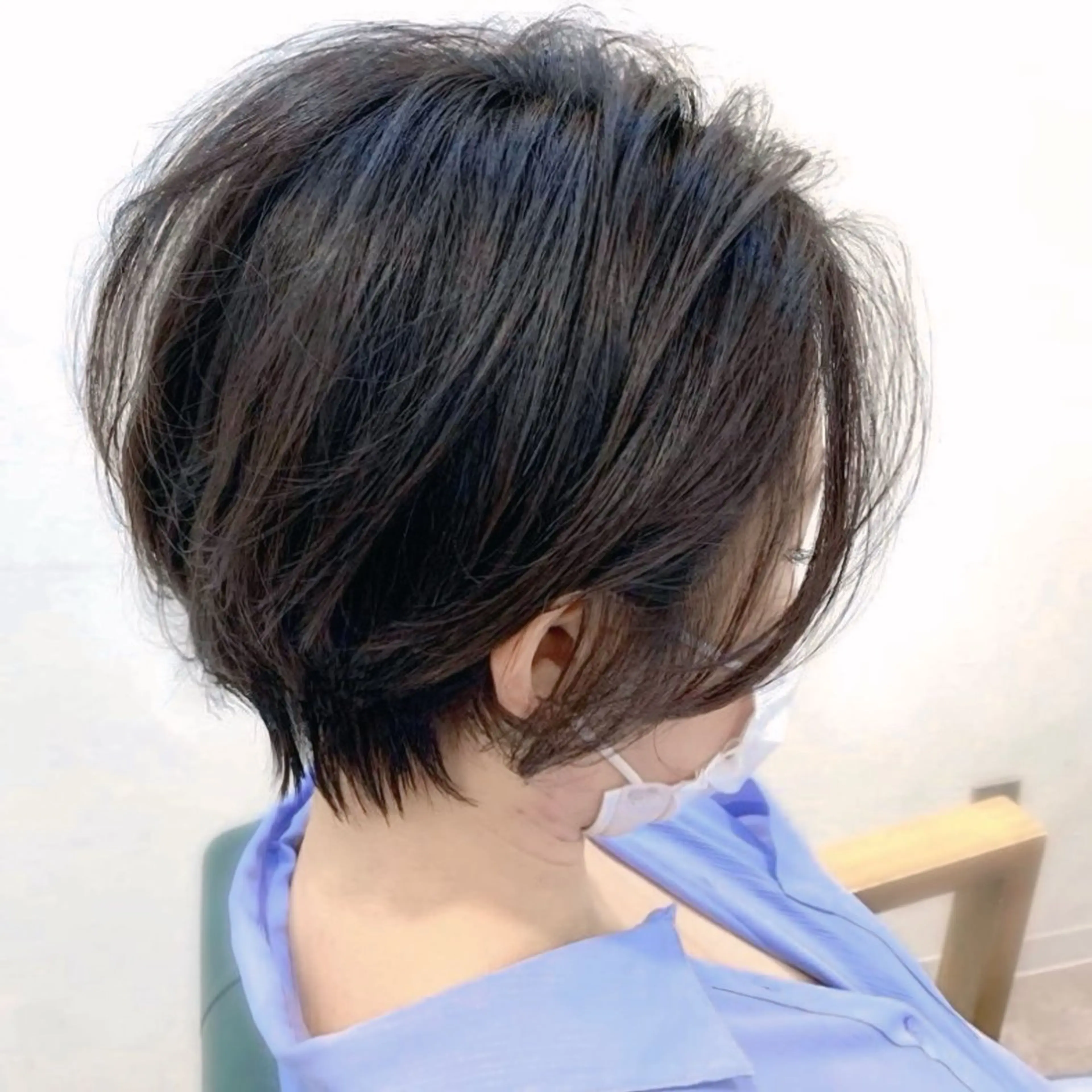 ショート カラー カット ヘアカラー トリートメント 前田 健太のヘアスタイル