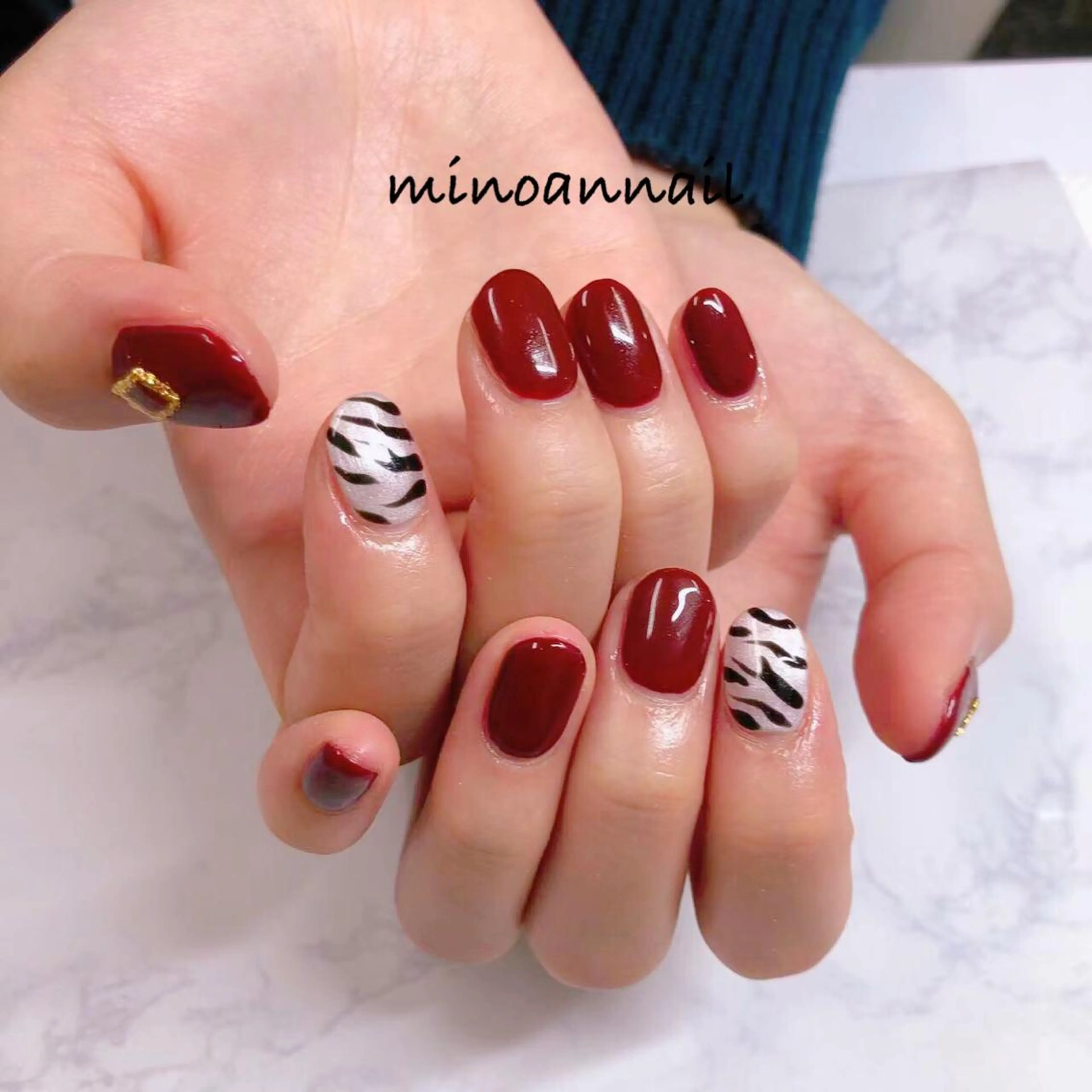 ネイル 美ノ庵ネイルサロン メトロポリタン前店のネイルデザイン