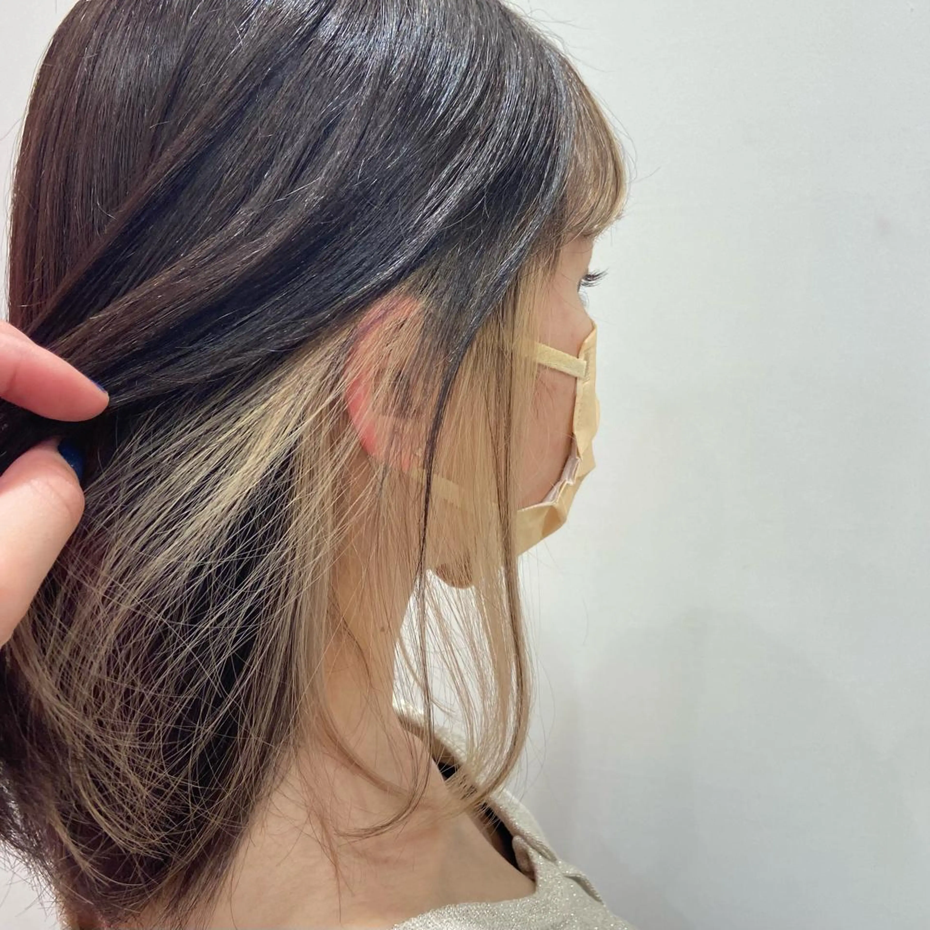 カラー 新宿/韓国ヘア 中明度カラー/かやのヘアスタイル