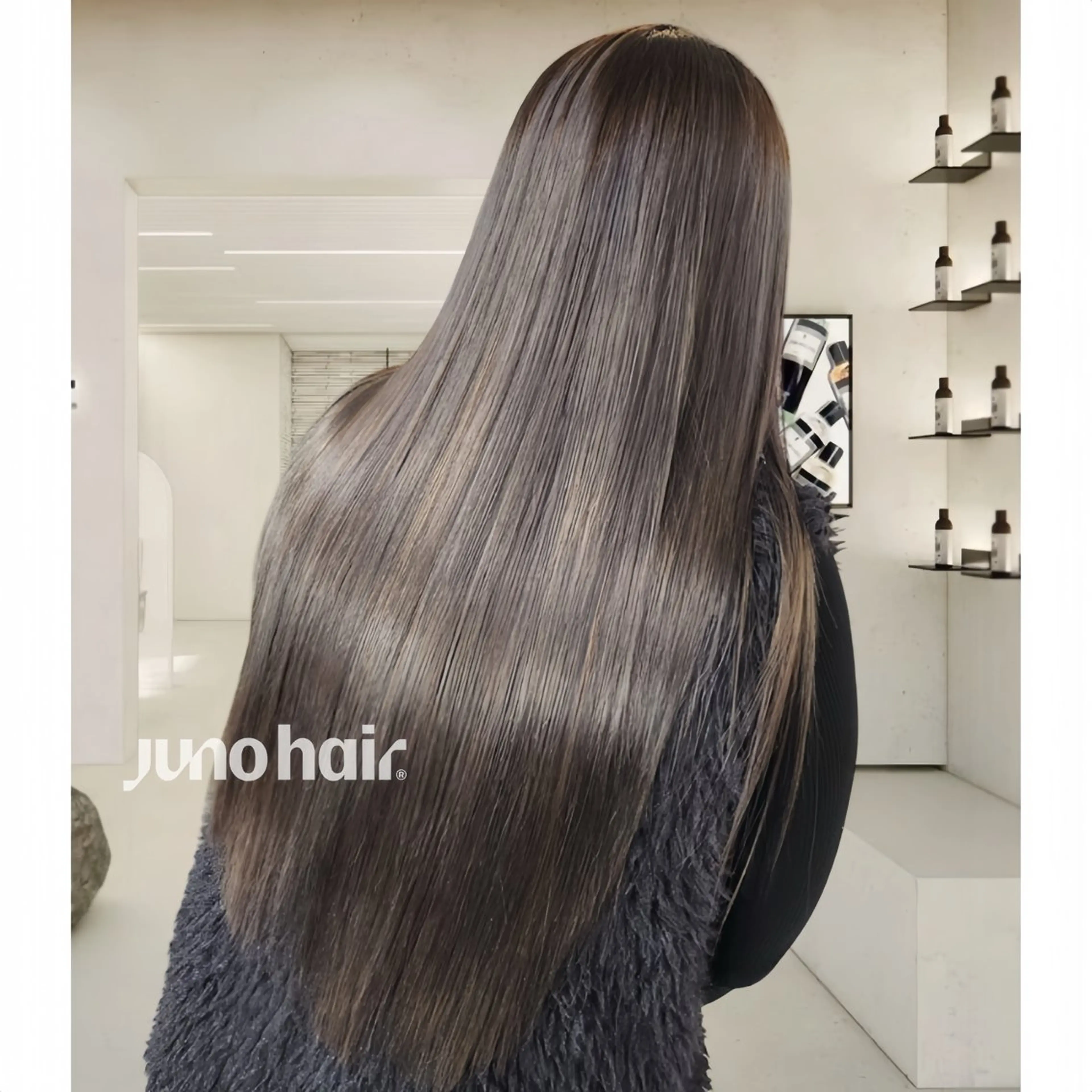 【韓国レイヤーカット＋ケラチン髪質改善🐰💎水光ケラチンブースター】の写真