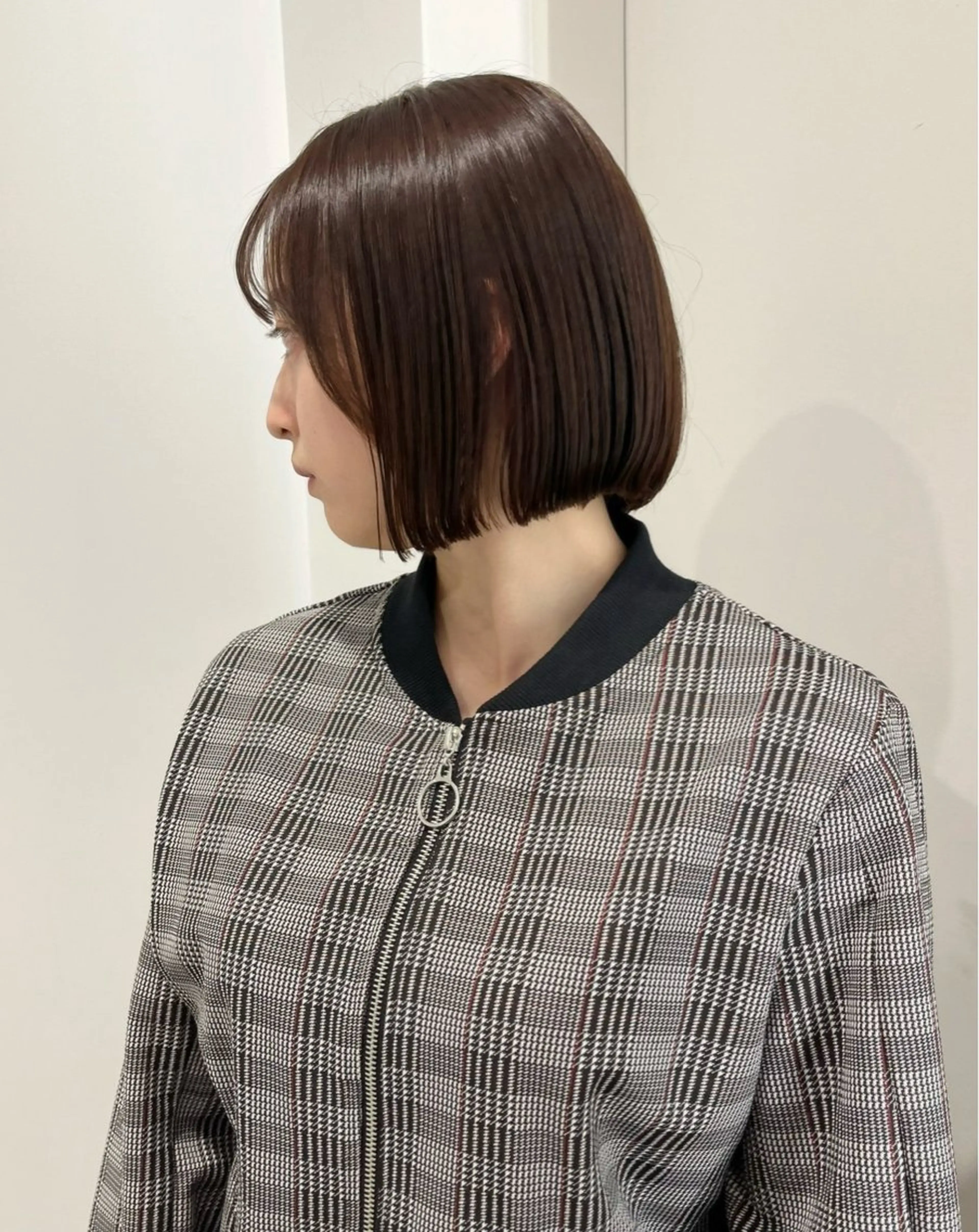 ショート 縮毛矯正/ハイトーン /パーマ/前原汐🎐のヘアスタイル