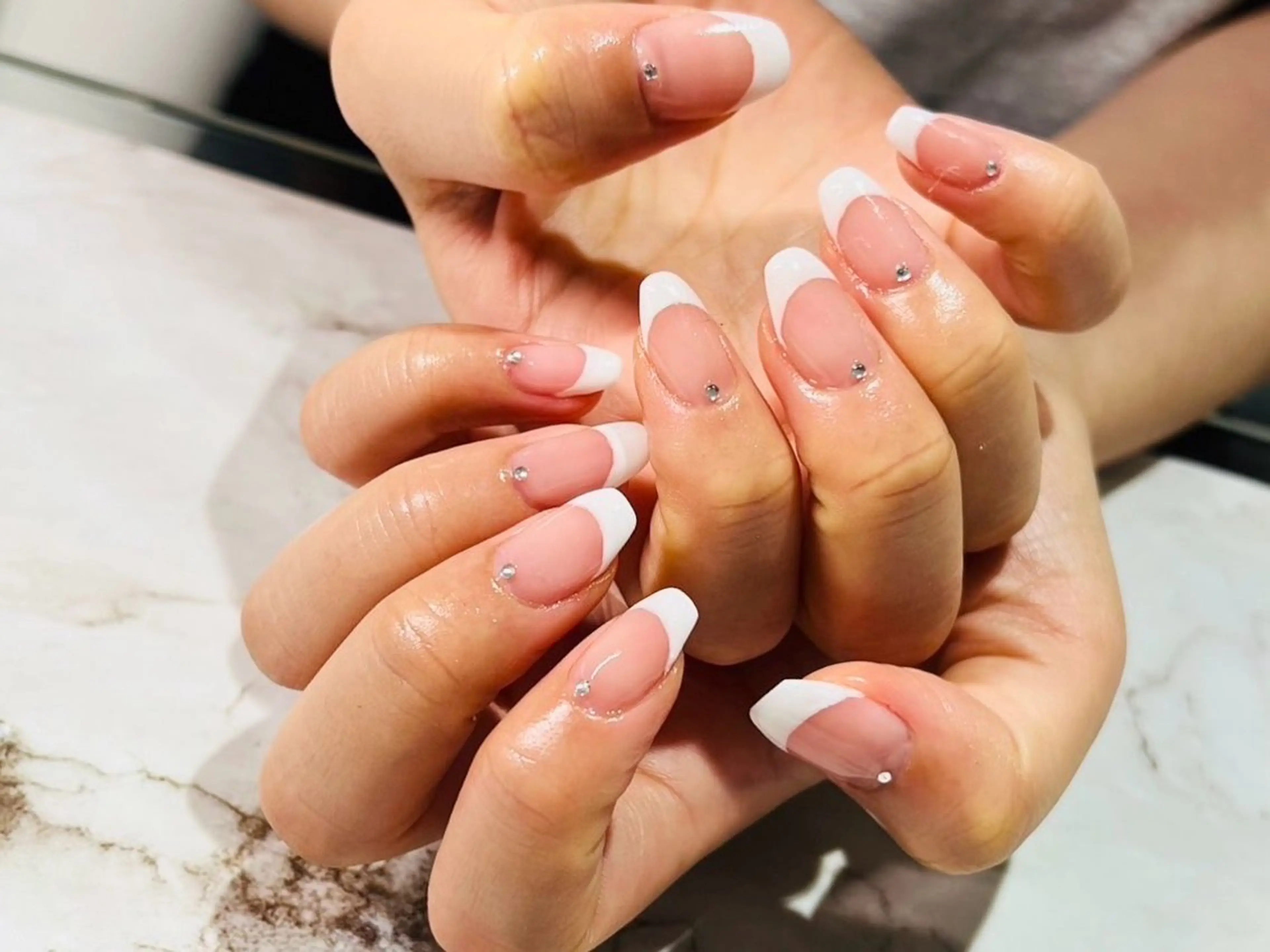 フレンチネイルの写真