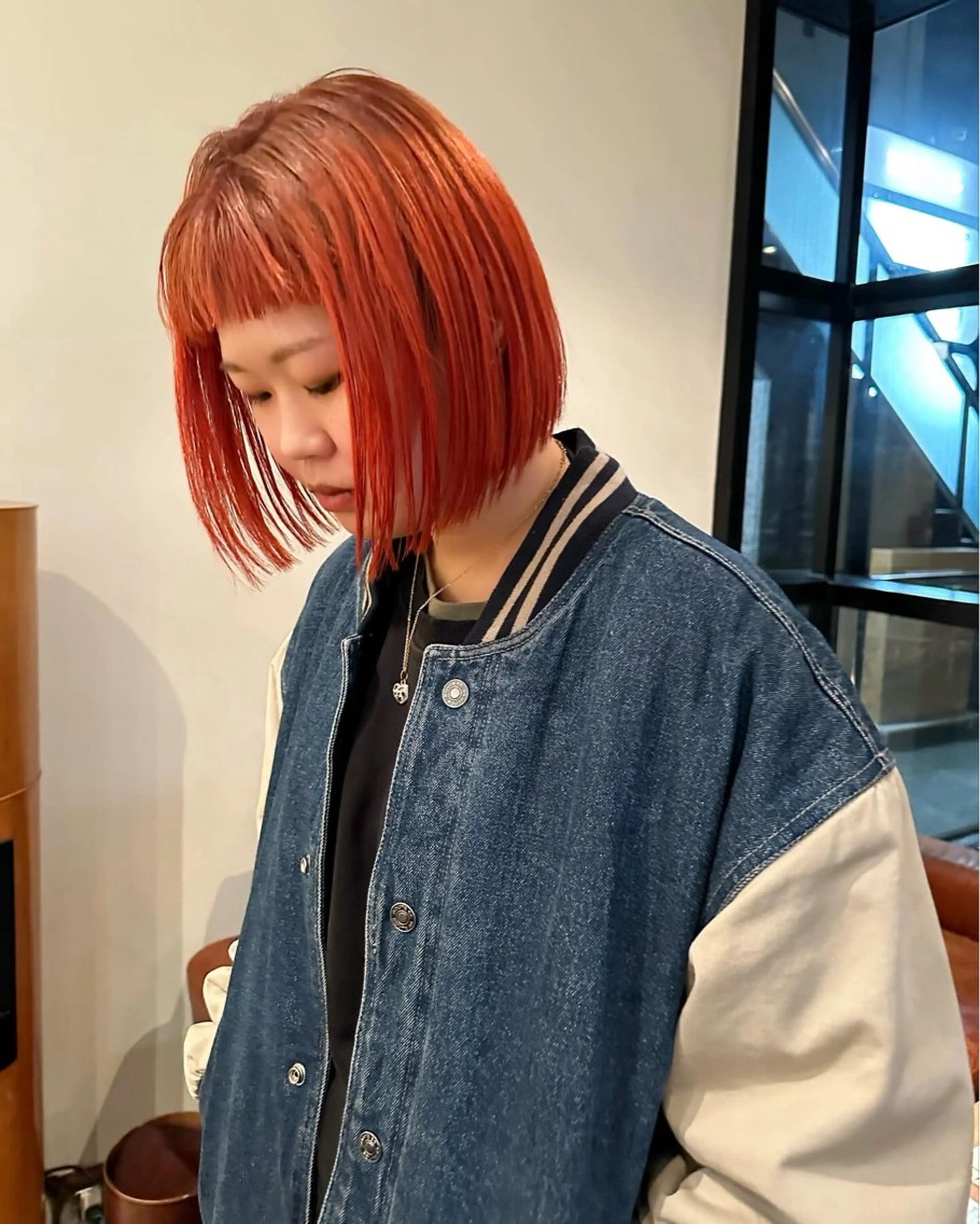 カット+1ブリーチ+カラーの写真