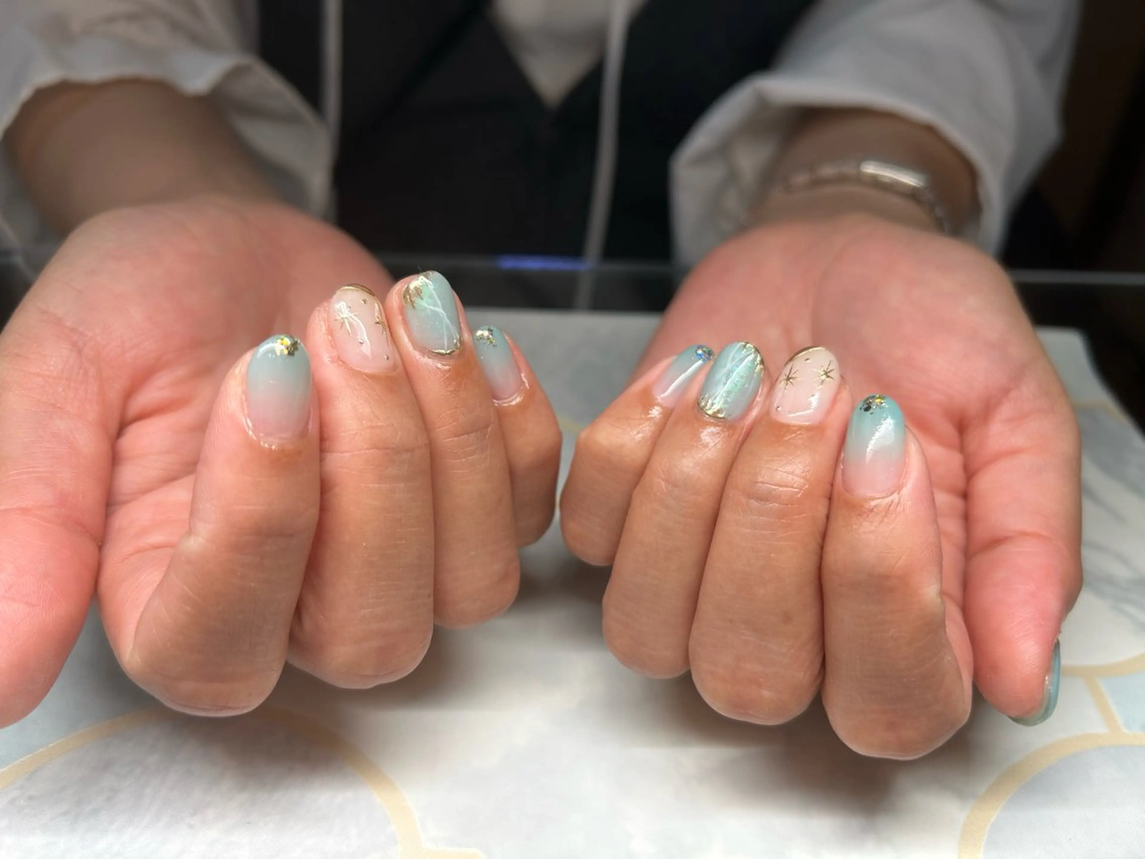 ネイル 持ち込み ハンドネイル Lisa’s Salonのネイルデザイン