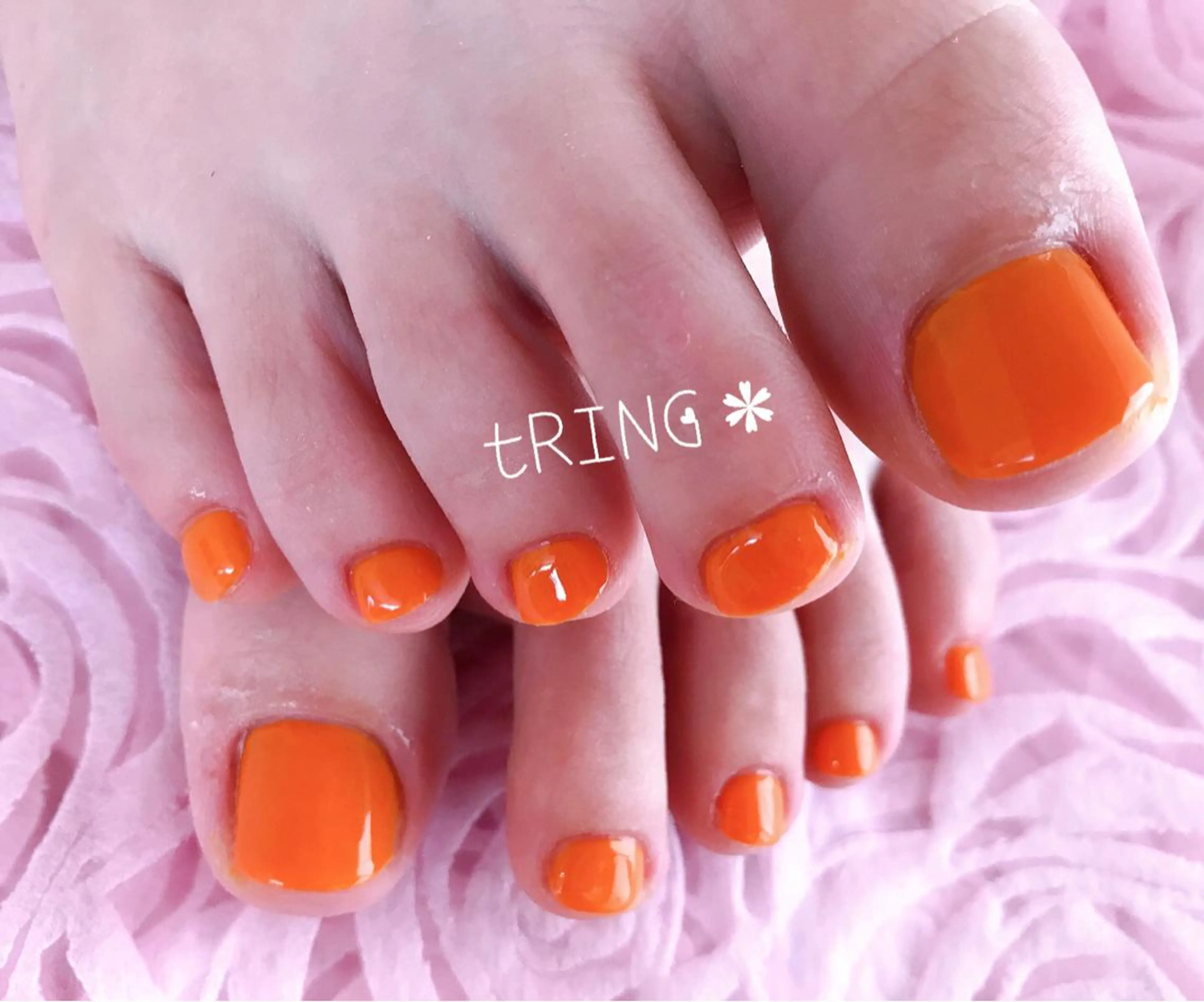 ネイル フットネイル tRING* しいの木台のネイルデザイン