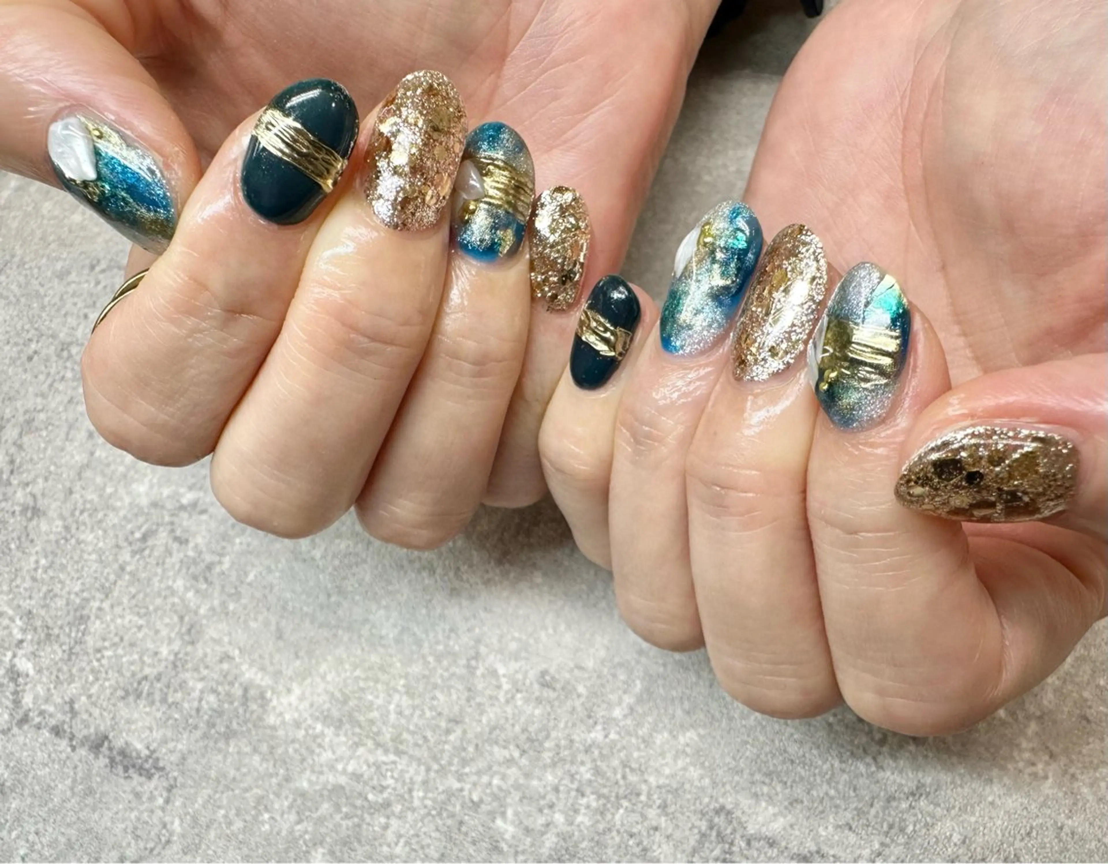 ネイル ハンドネイル 高多 瑠美のネイルデザイン