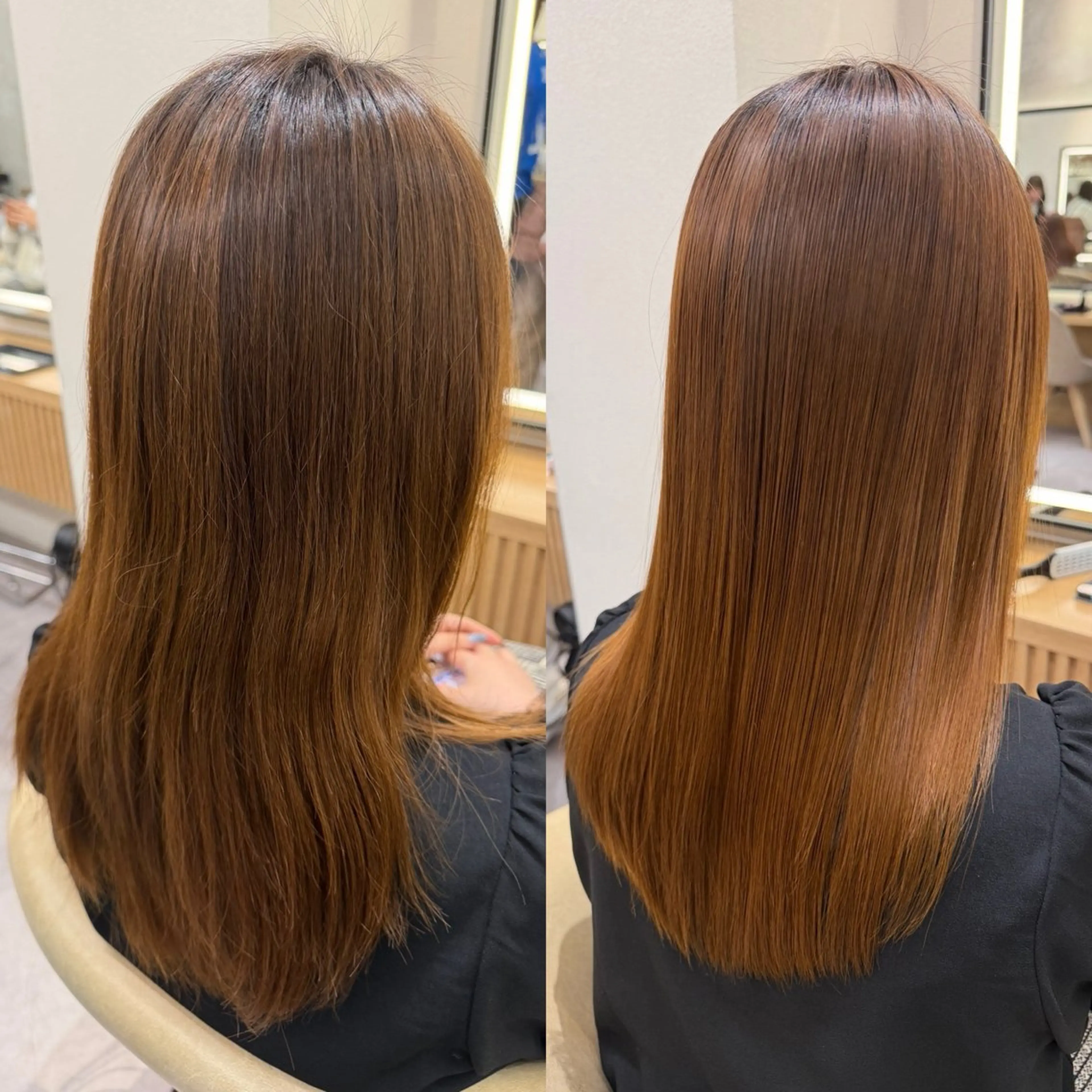 ロング 切りっぱなしボブ ボブ 顔周りカット ハッシュカット ハイレイヤー カット 縮毛矯正 トリートメント ヘアセット ボブ/縮毛矯正/美髪 髪質改善/大和田拓夢のヘアスタイル