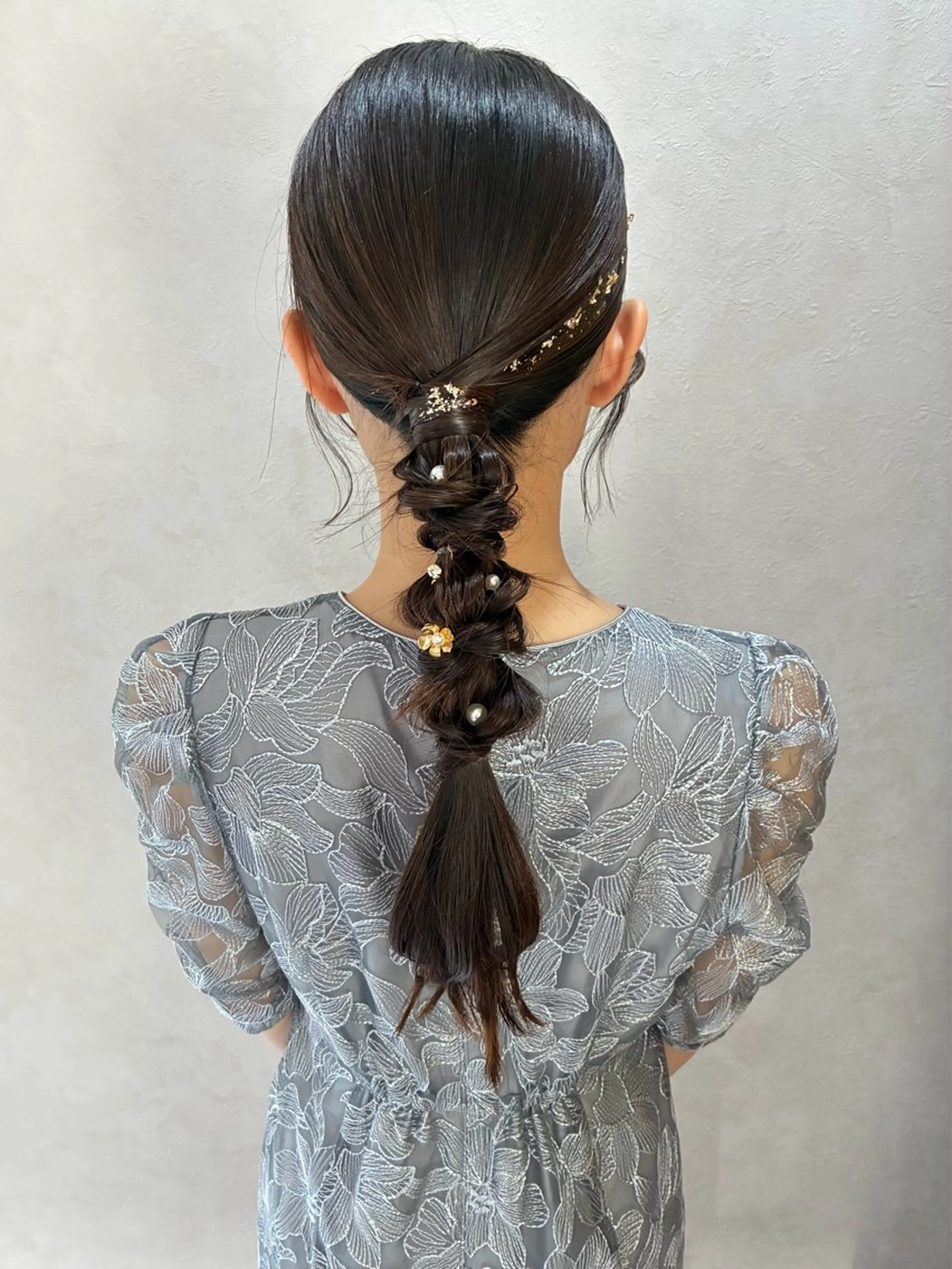 ロング ヘアセット 遠藤 玲のヘアスタイル