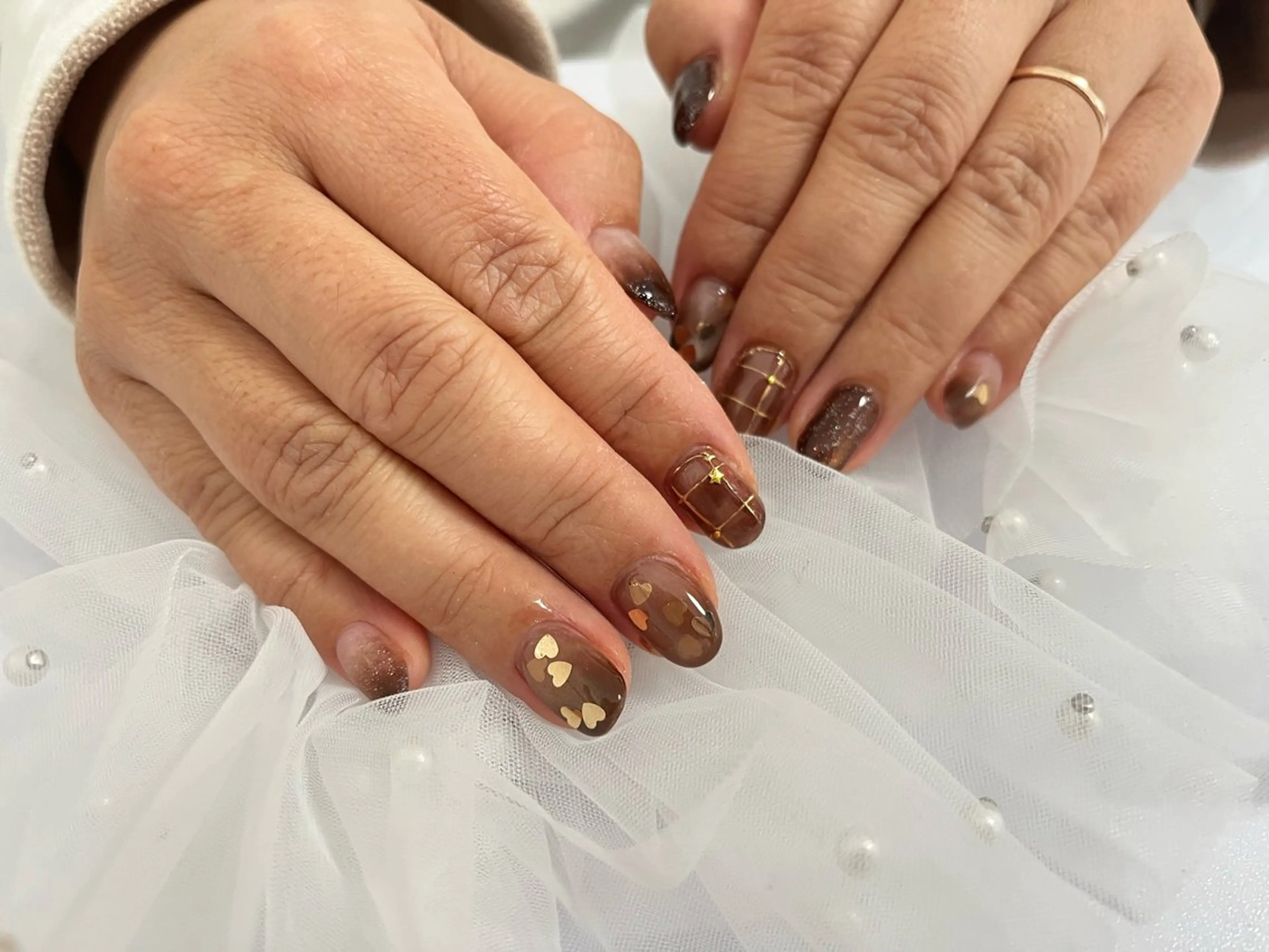 ネイル ハンドネイル プライベートサロン featherのネイルデザイン