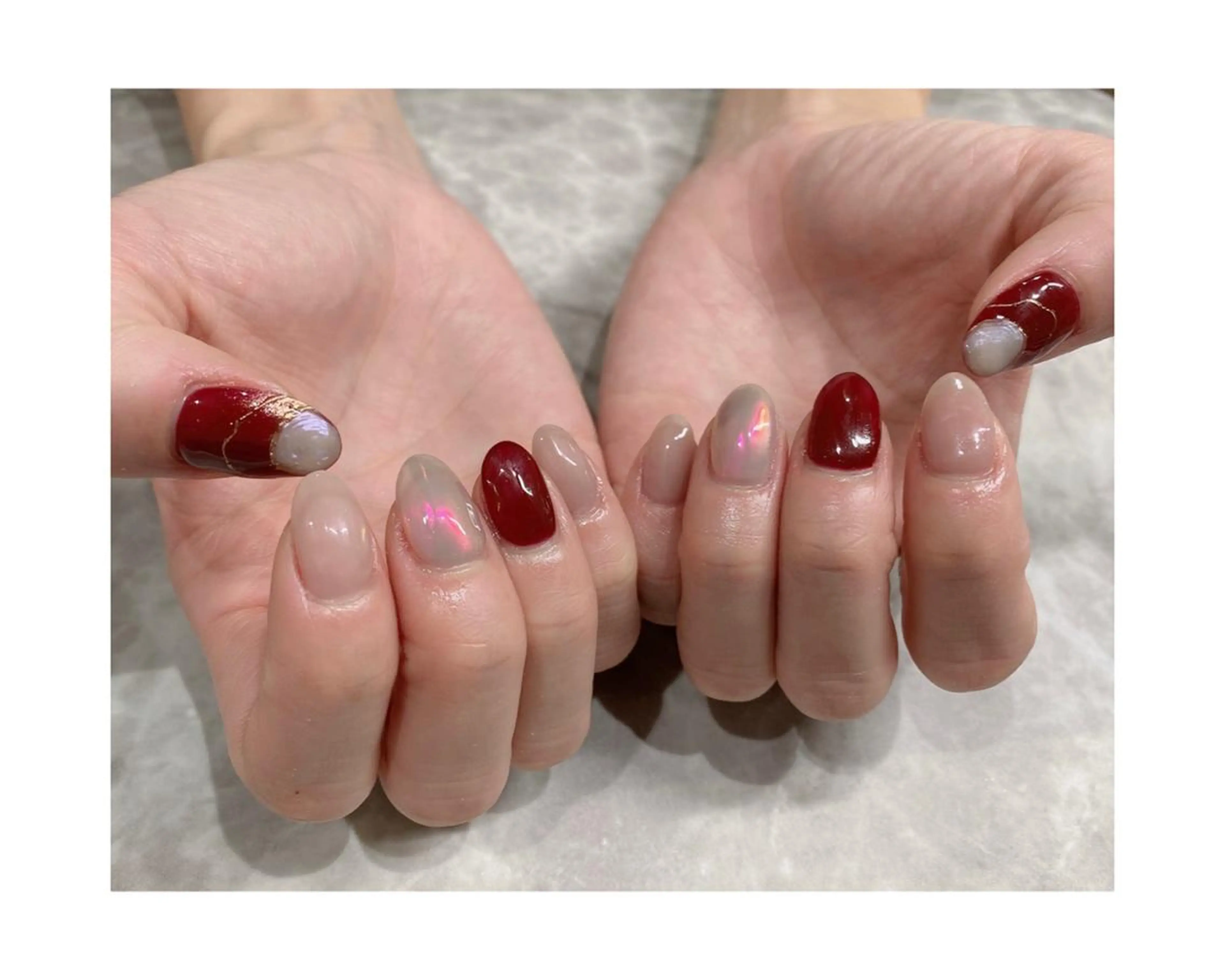 ネイル ハンドネイル NAIL Salon IP所属・長谷川 奈緒美のネイルデザイン