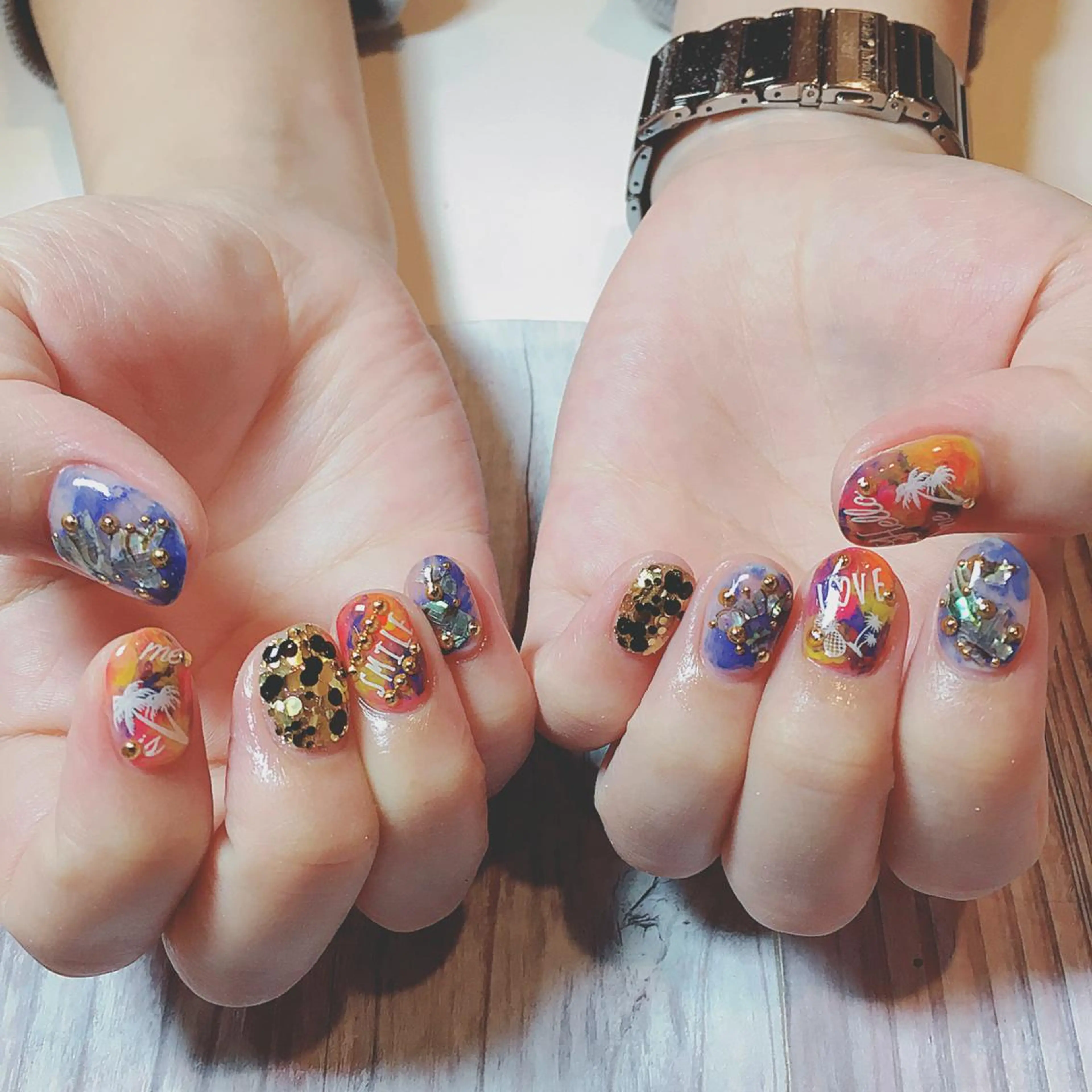 ネイル 森山 舞のネイルデザイン