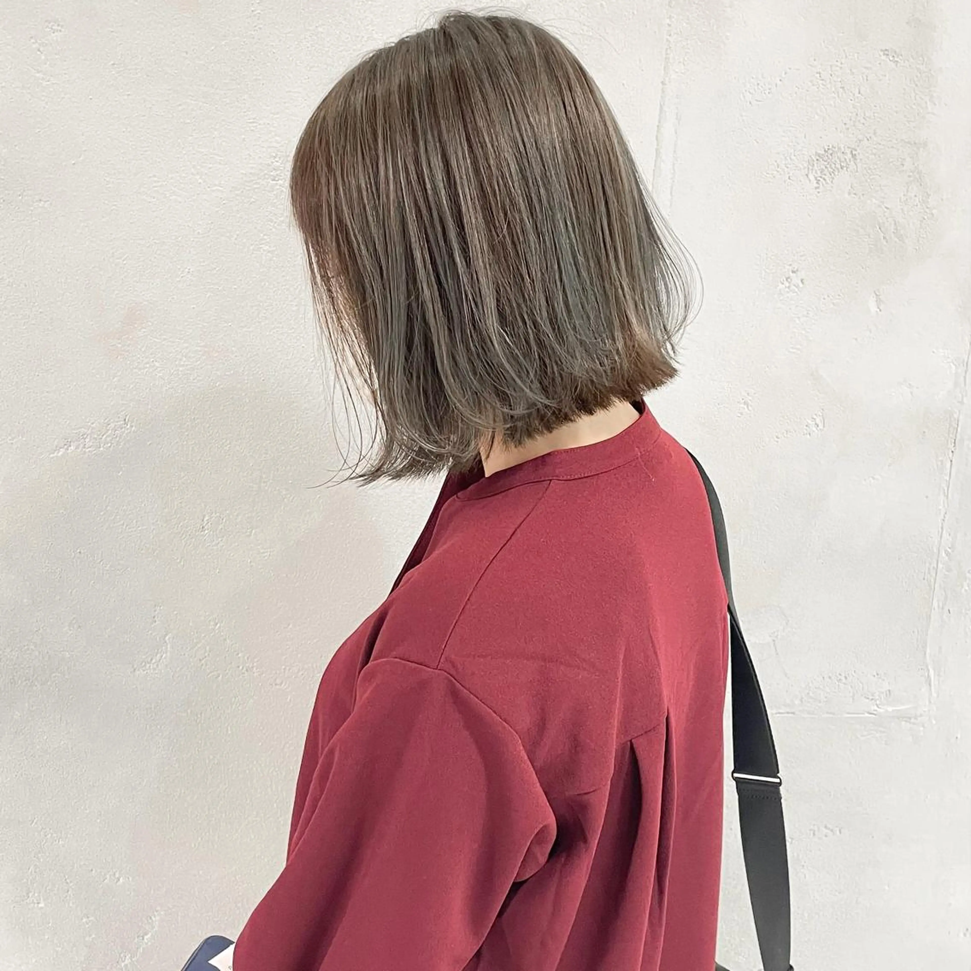 ミディアム カラー カット ヘアカラー トリートメント HARUKI MINATO japan KOBE所属・阿田 悠士朗のヘアスタイル