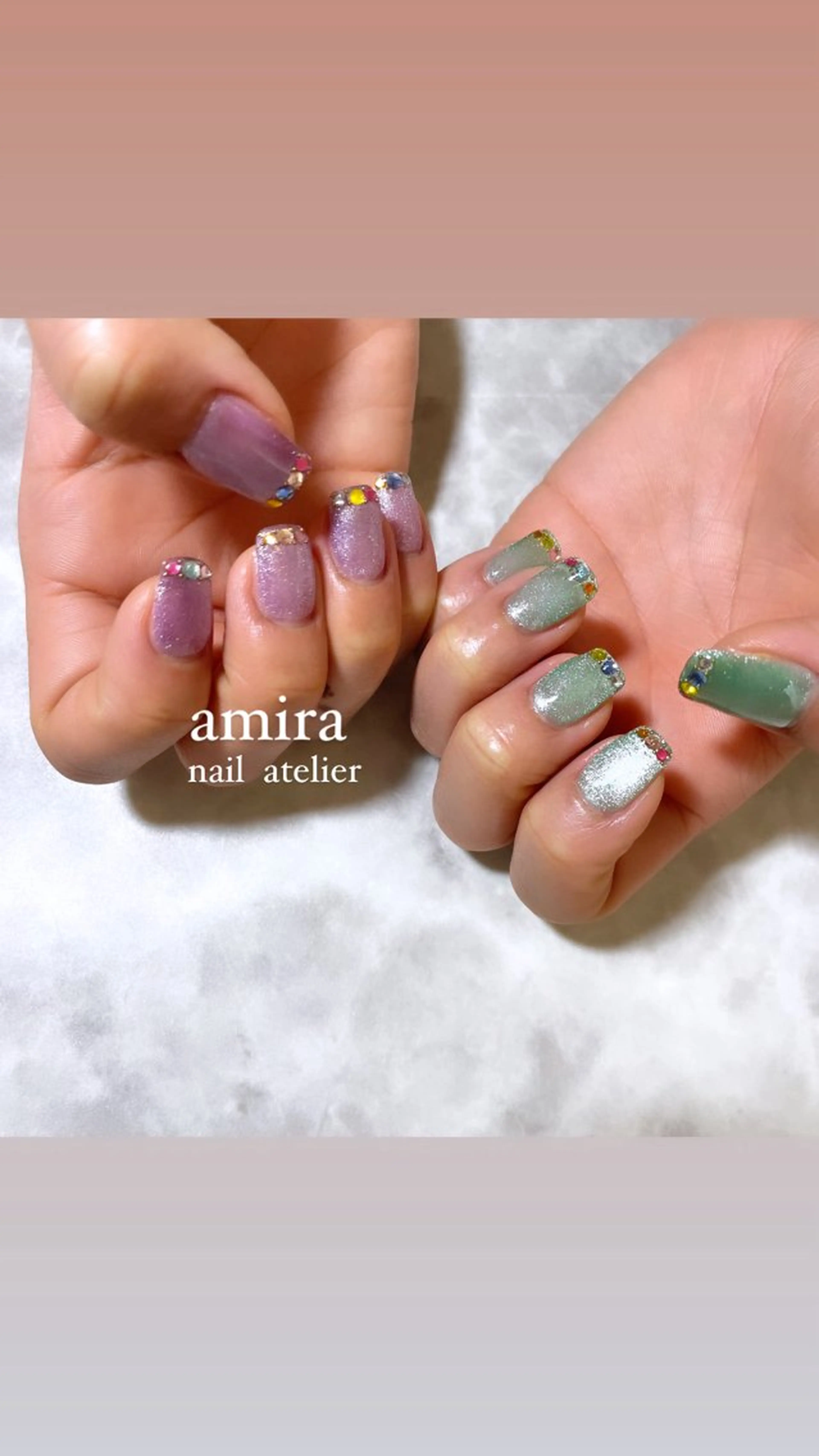 ネイル nail amiraのネイルデザイン