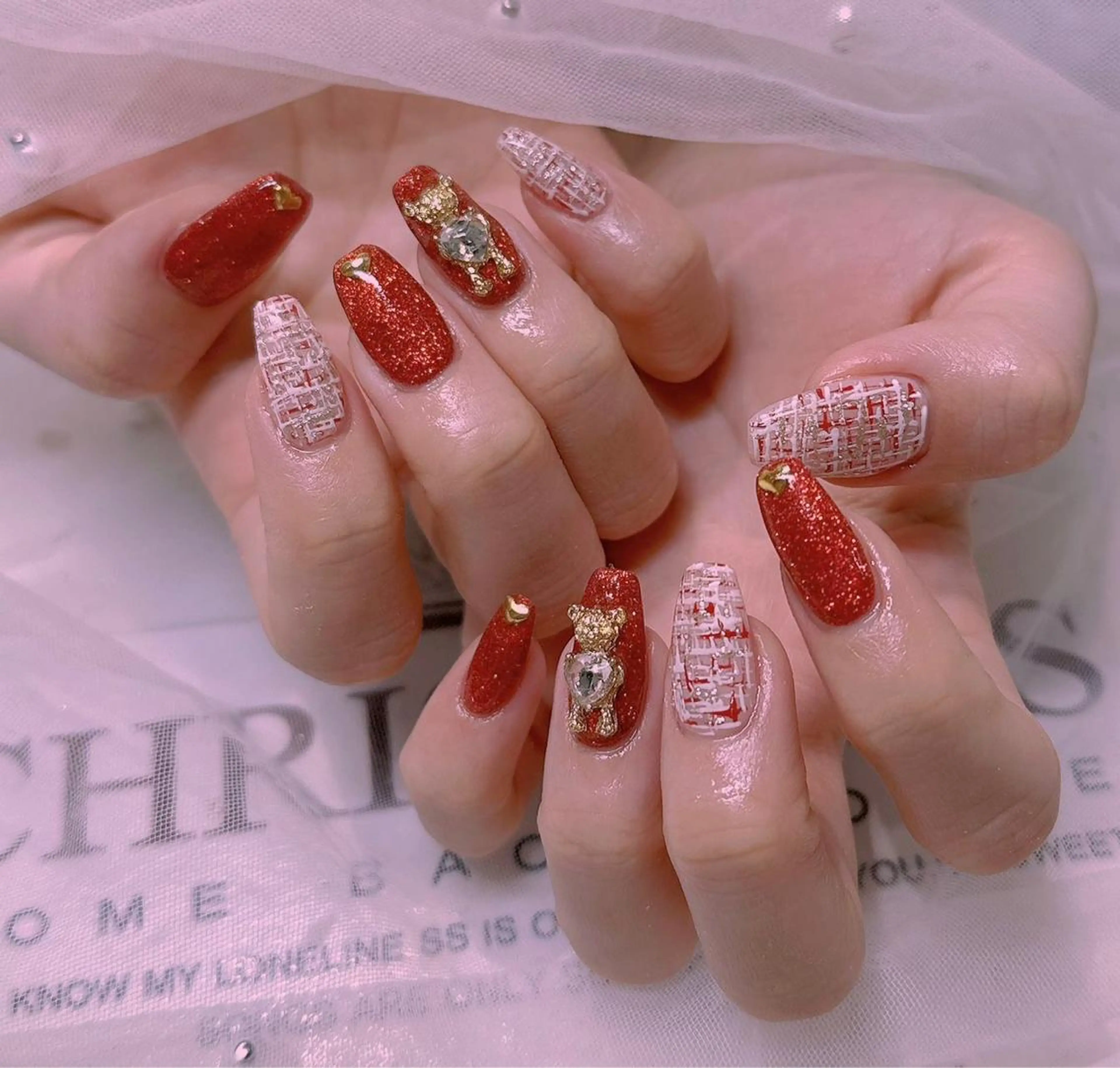 ネイル 長さだし専門店 M2　rikaのネイルデザイン