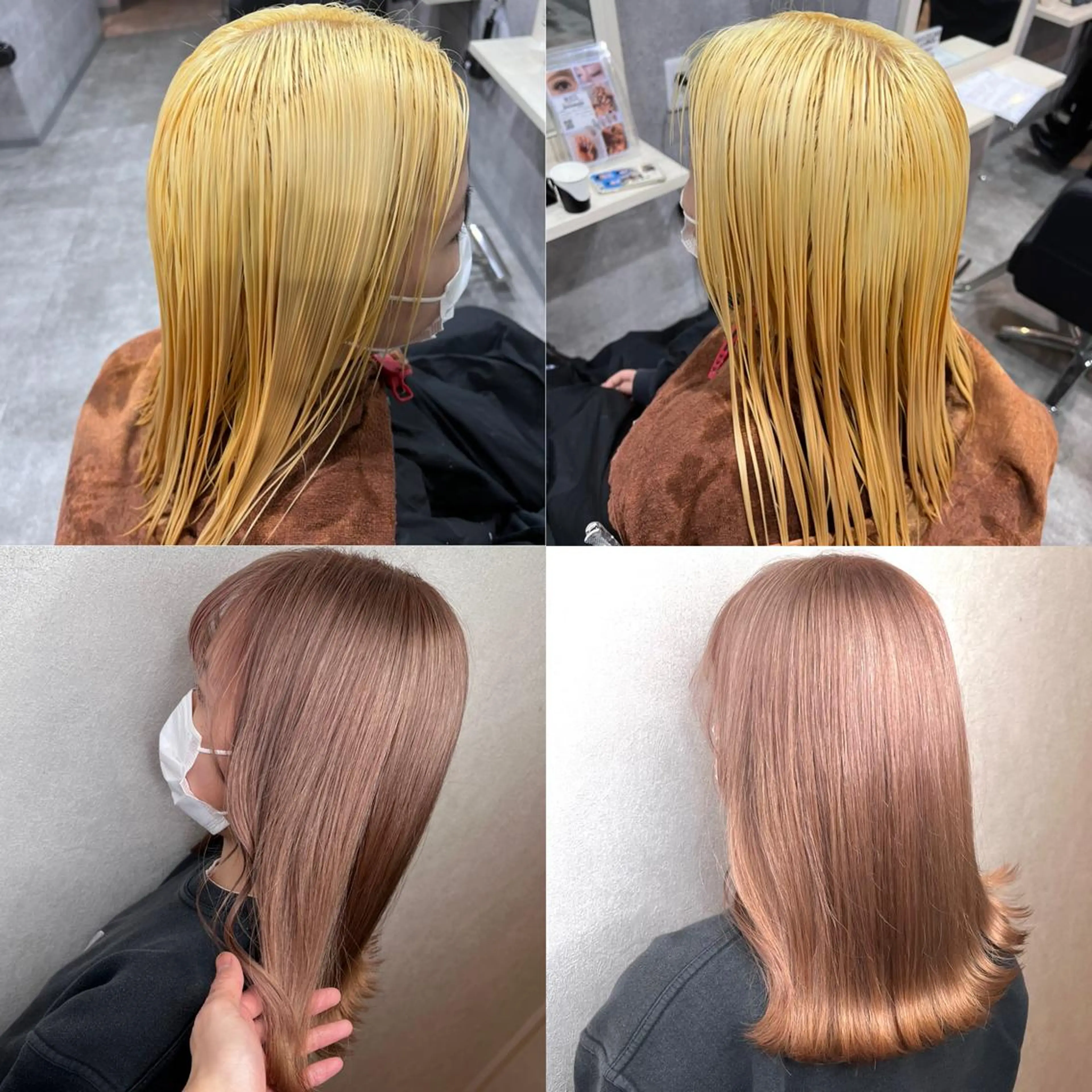 【ダブルカラー】ケアブリーチダブルカラー💎【メンテナンスカット付】の写真