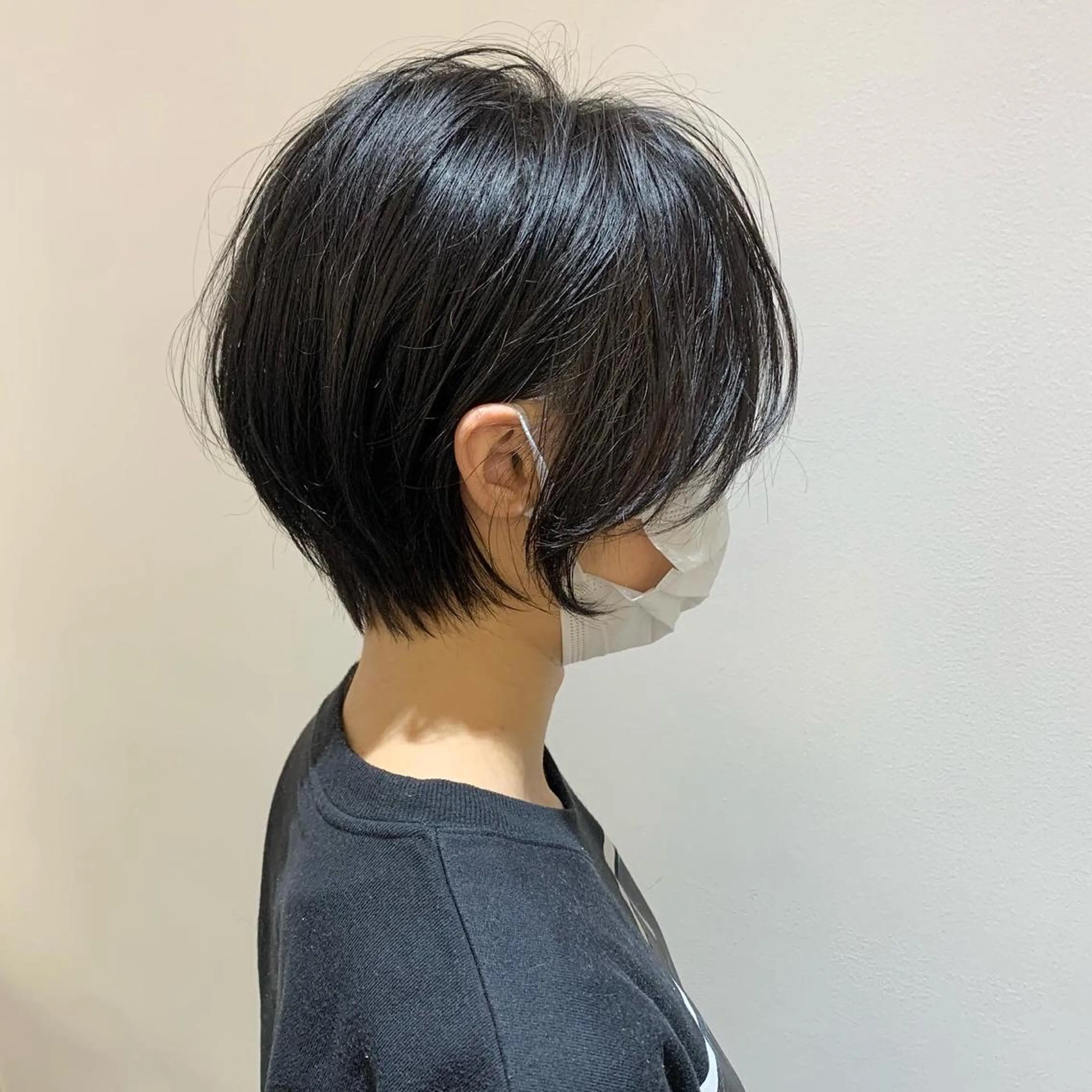 ショート カラー カット ヘアカラー トリートメント tasty priv ate gardenのヘアスタイル