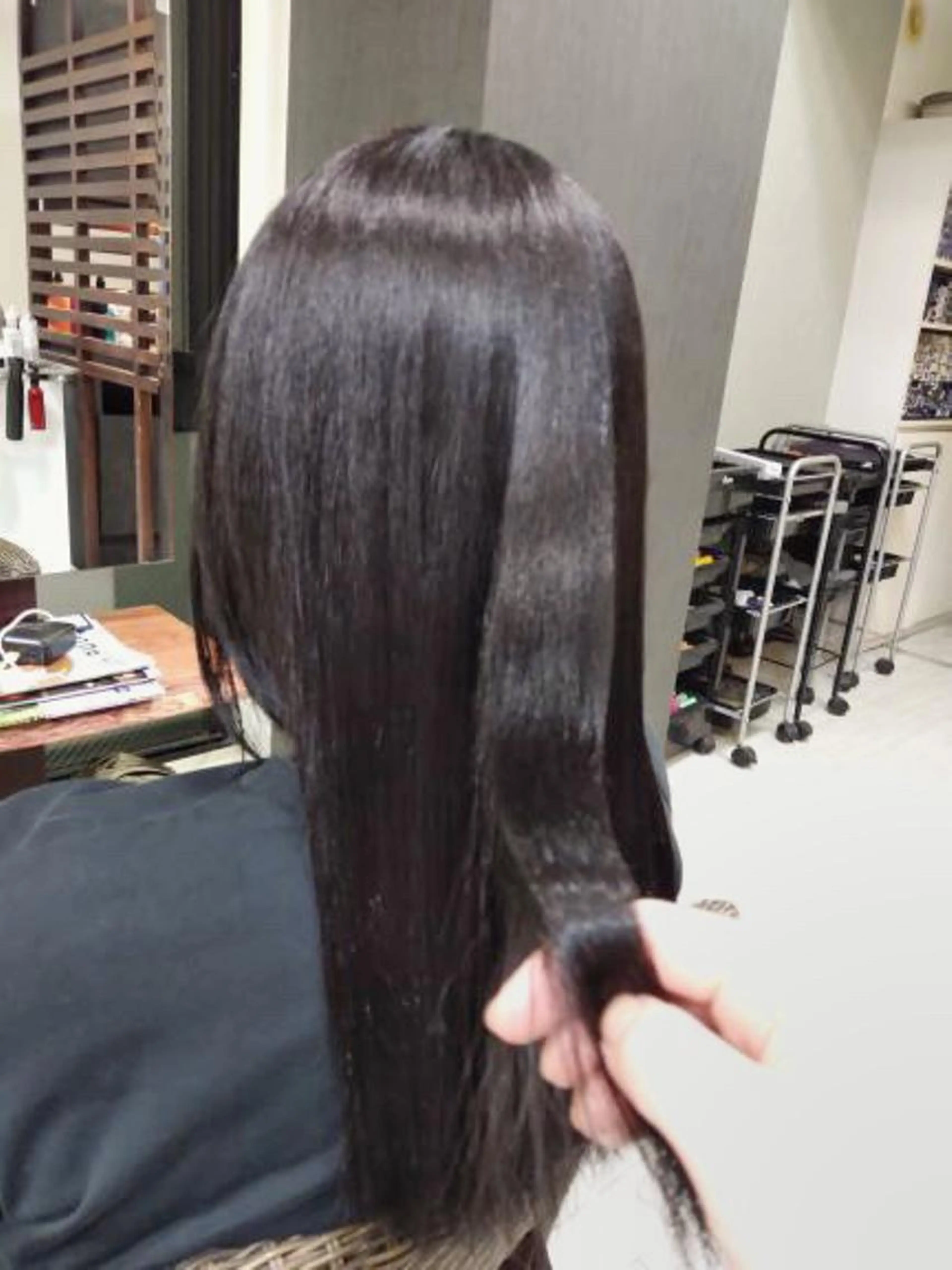 【カット＋縮毛矯正】毎朝のアイロンを時短に⏰の写真