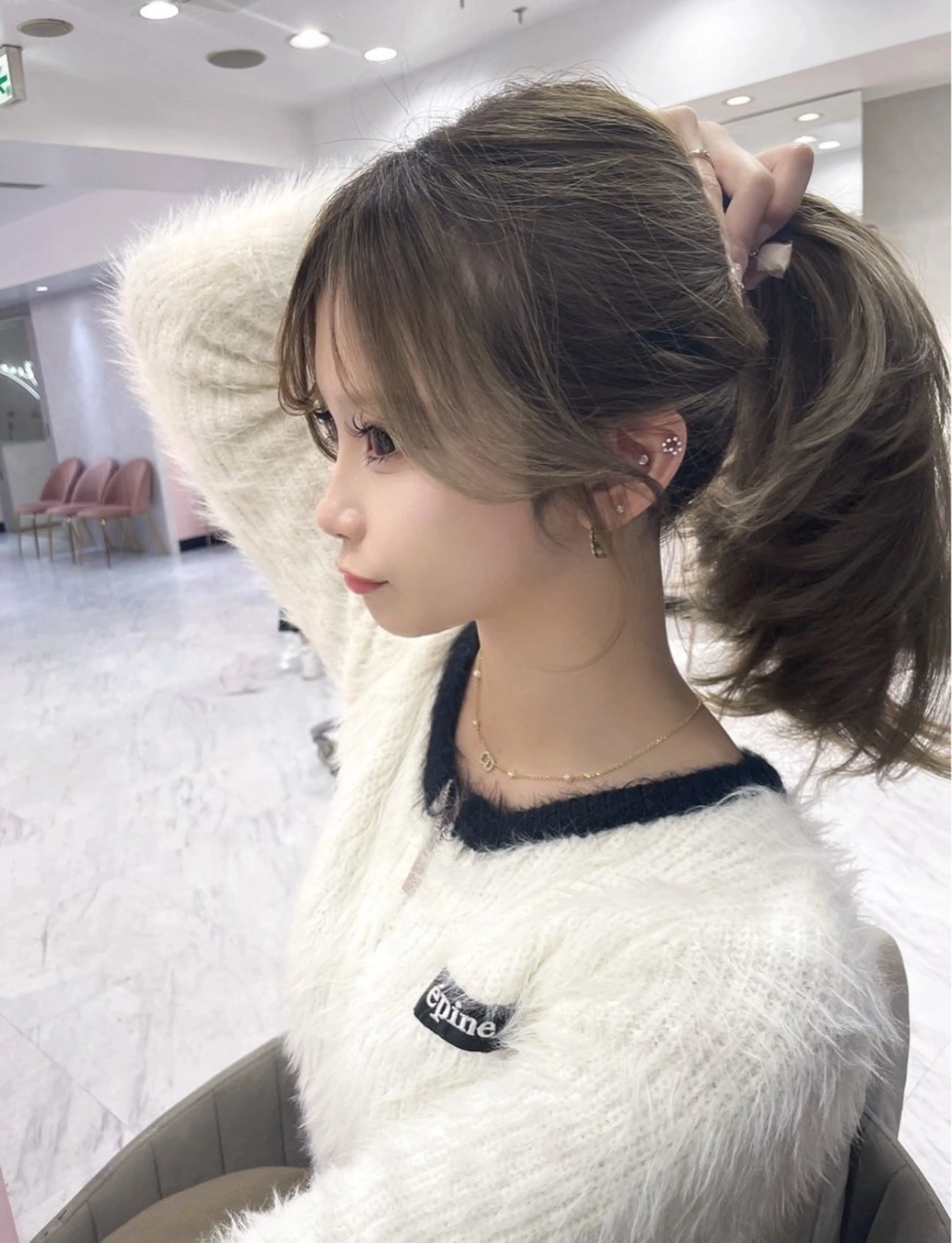 ロング カラー ヘアカラー トリートメント 韓国ヘア/髪質改善 TAKAHIROのヘアスタイル