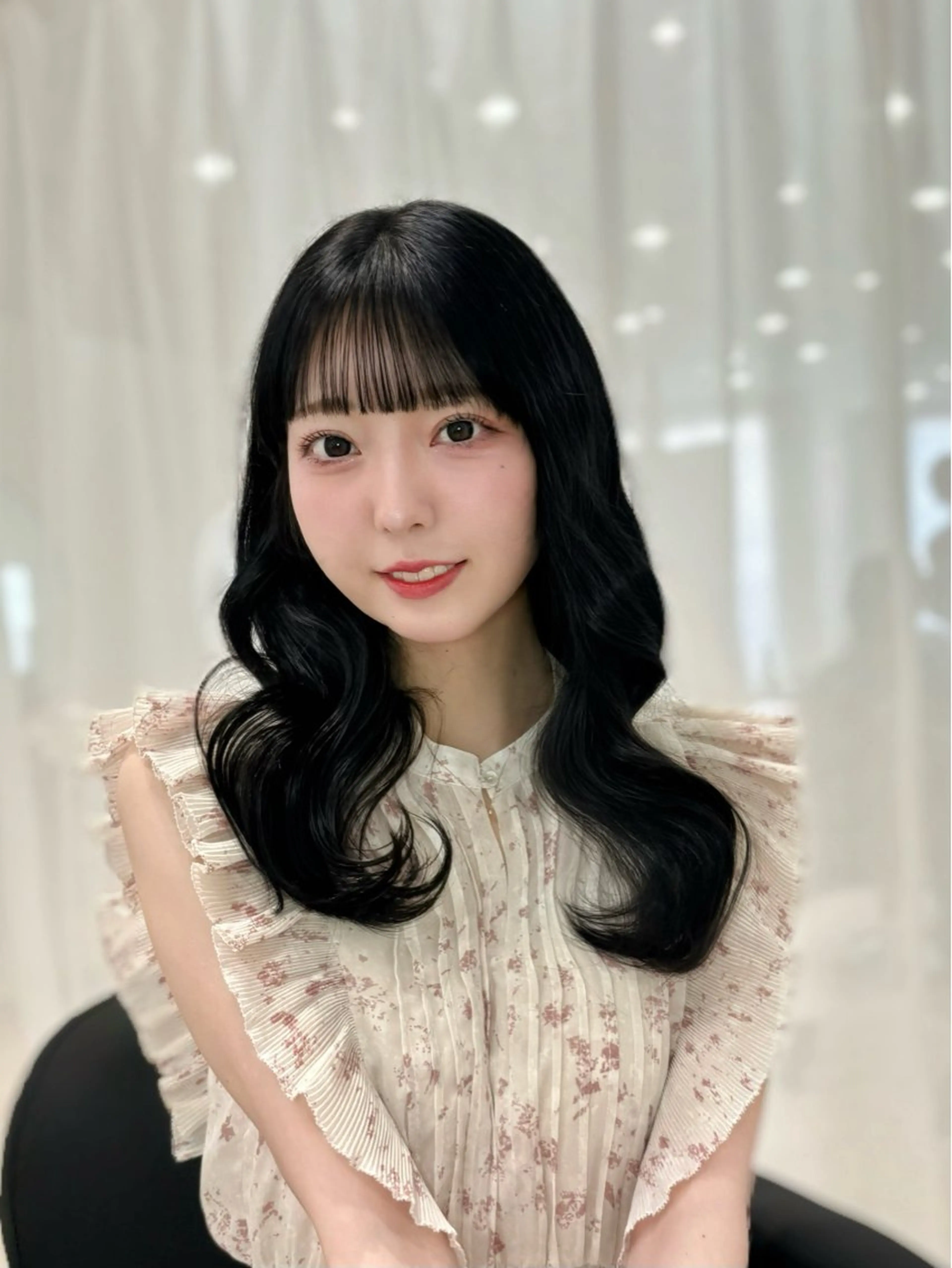 【 ミニモ学割 】 似合わせカット+透明感カラー🫧の写真